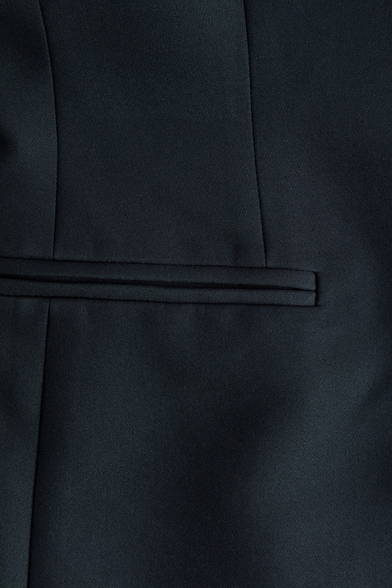 Scarf-Detail Collarless Jacket - image 4