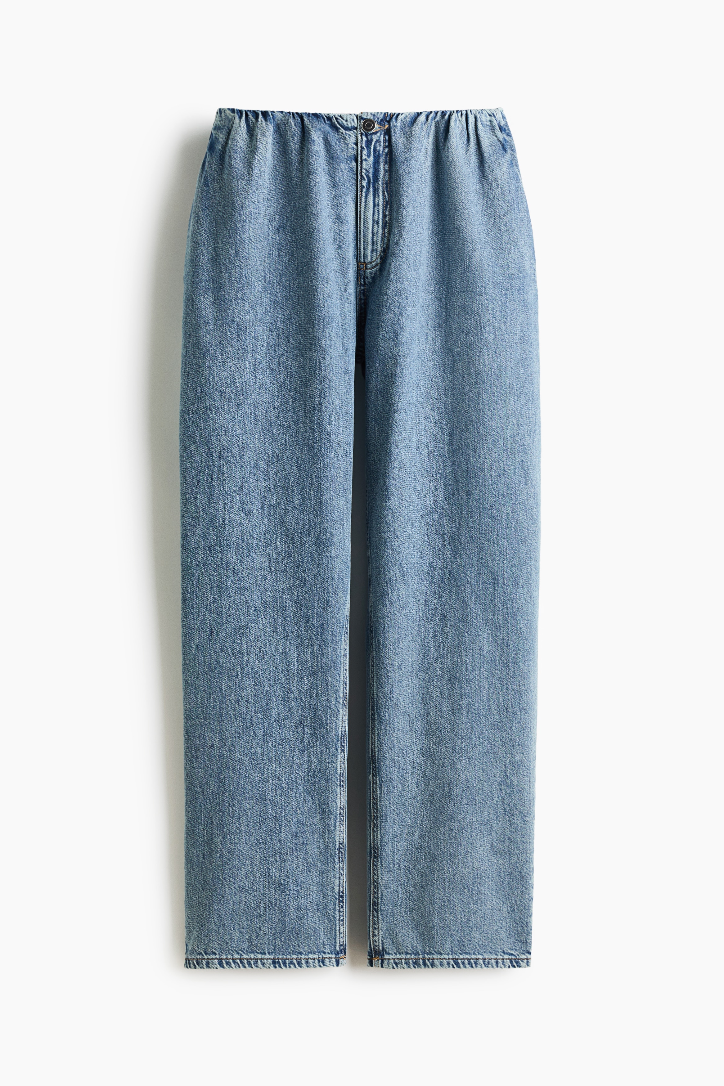 Barrel denim trousers - Denim blue
