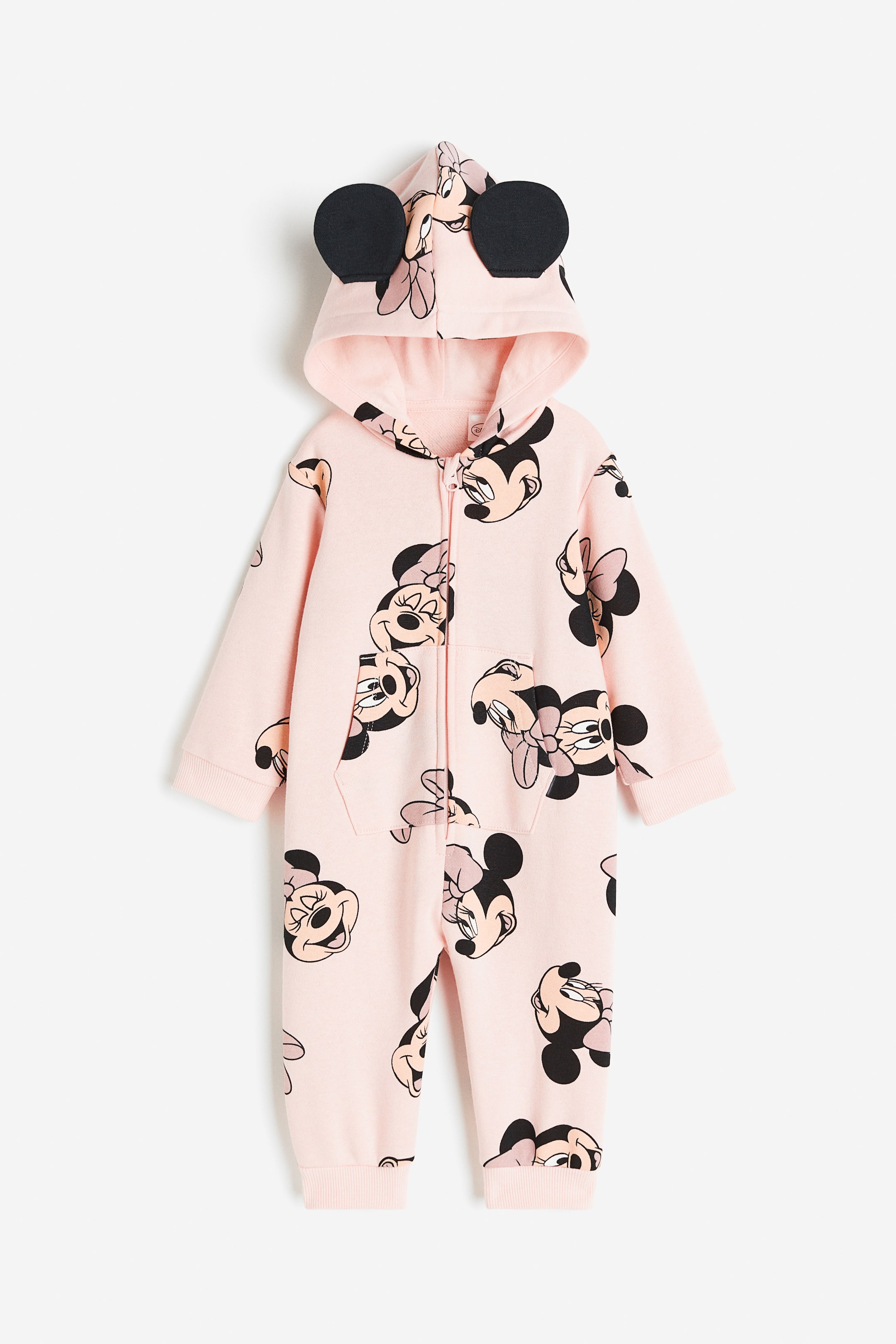 Printed Sweatshirt Jumpsuit