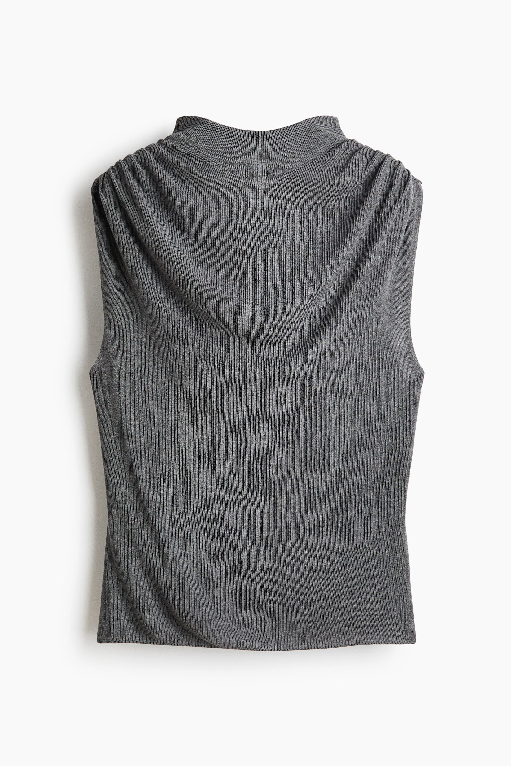 Draped Knit Top