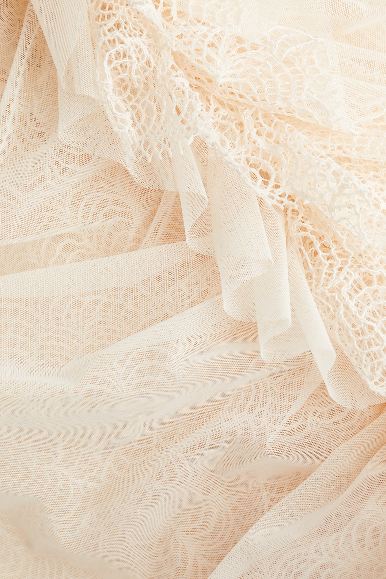 Ruffle-Trimmed Lace Dress - image 2