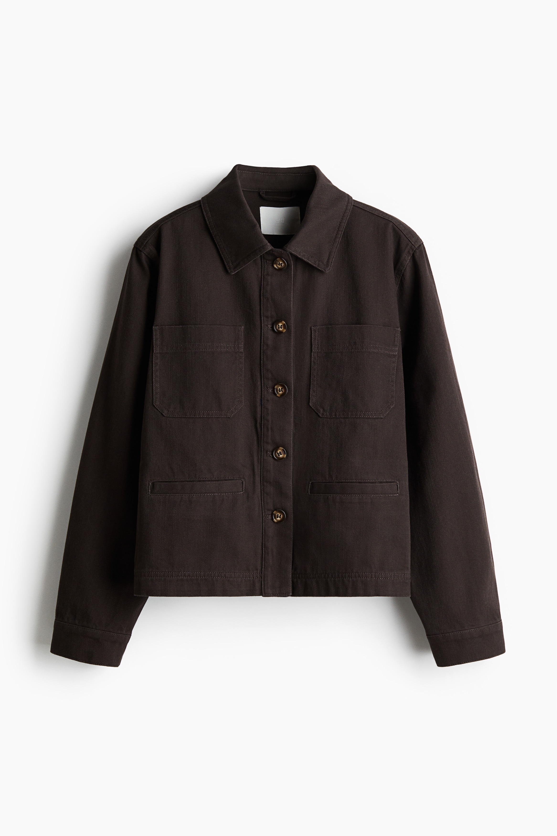 Twill jack - Donkerbruin