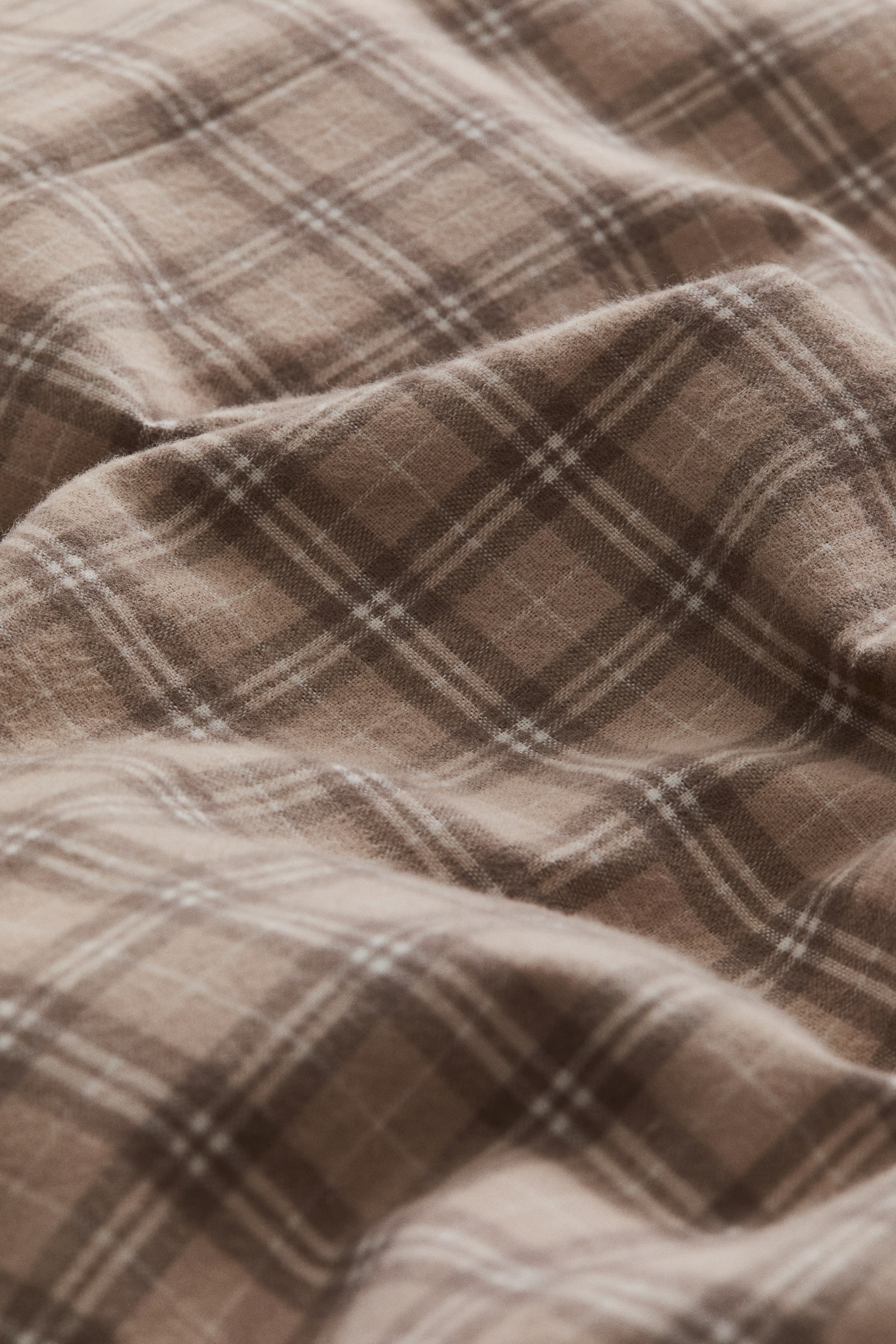 Flannel Twin Duvet Cover Set