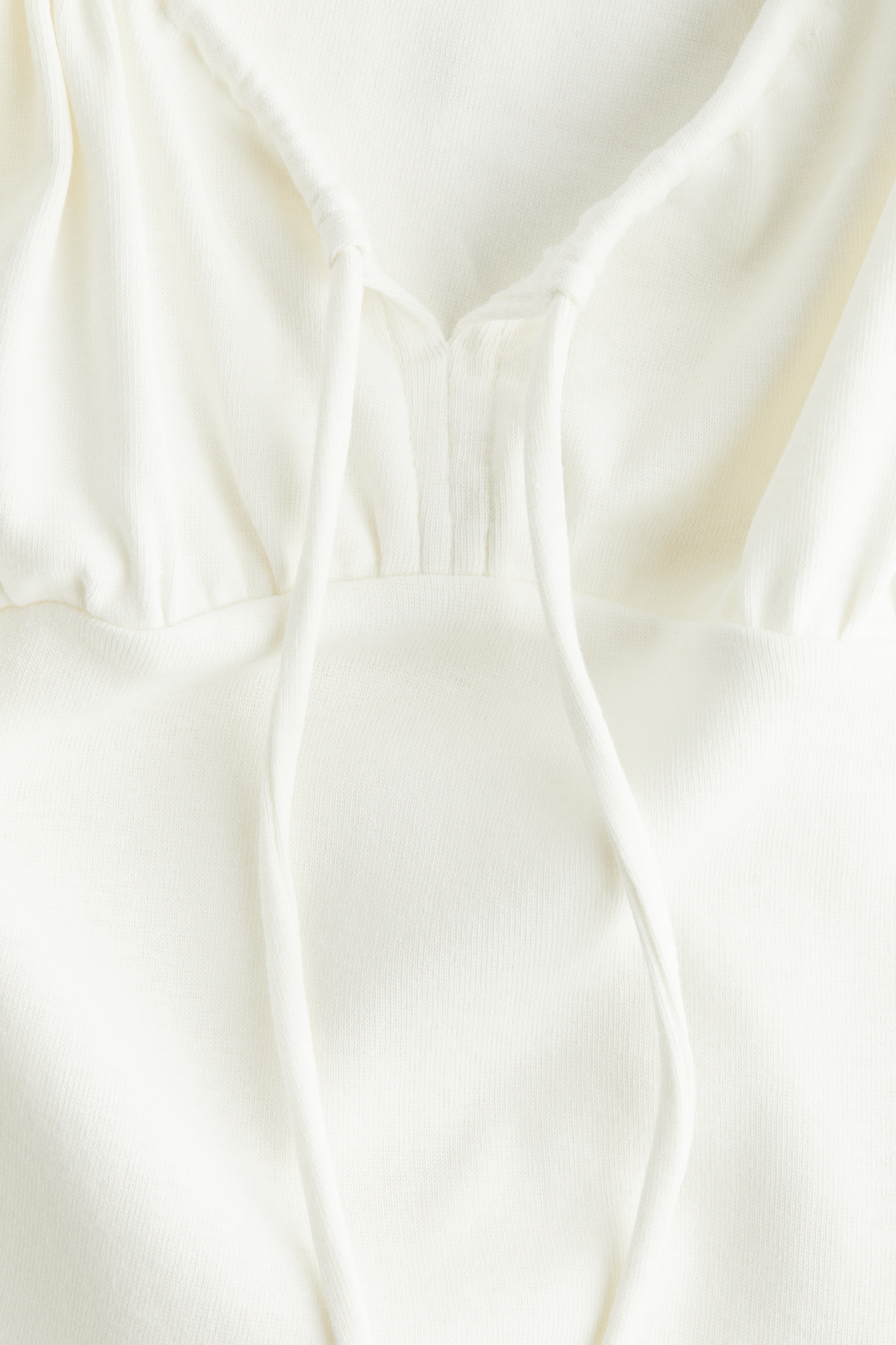 Drawstring-detail top