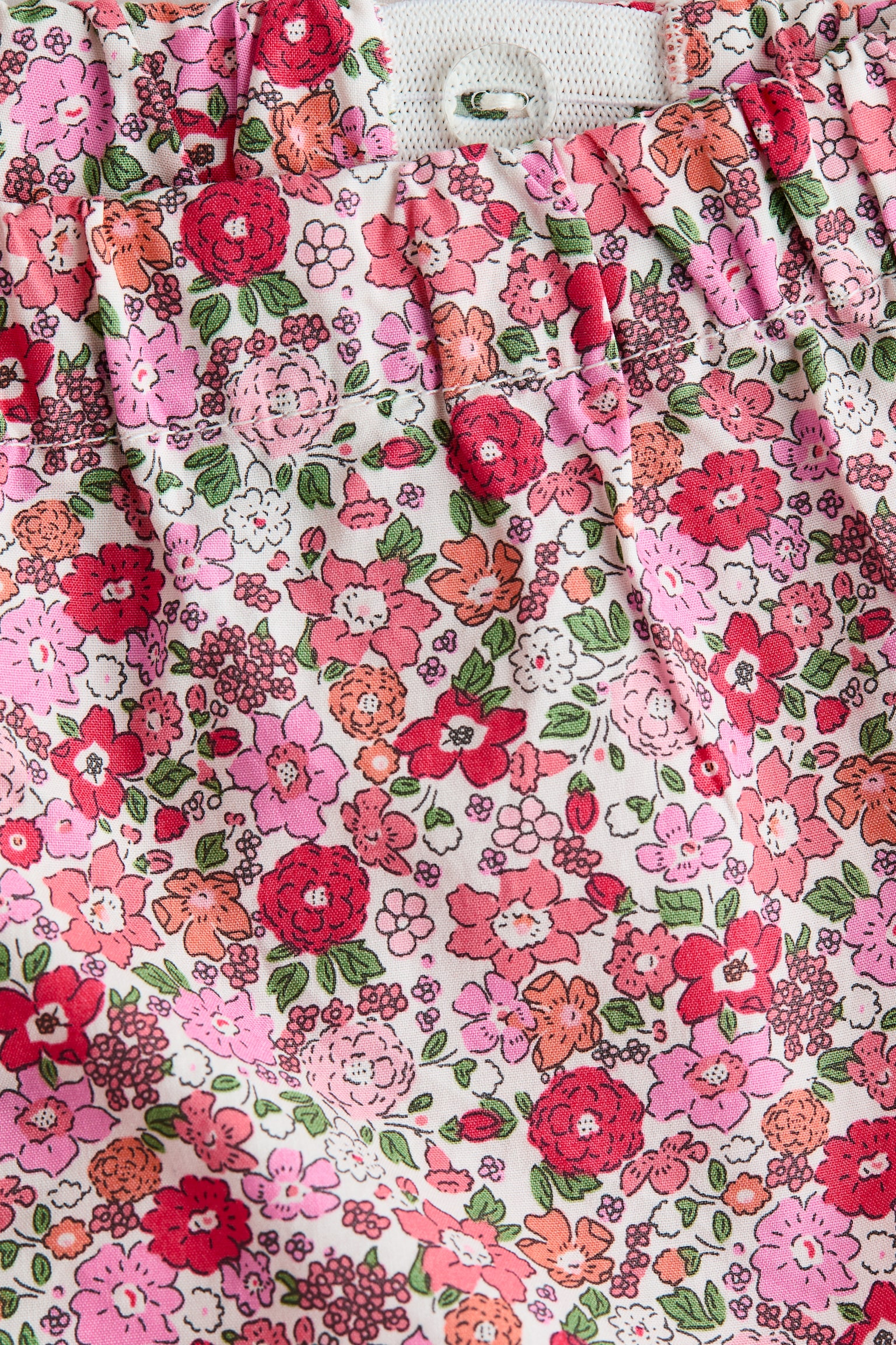 Ensemble 2 pièces top et short - Blanc/fleuri - 3