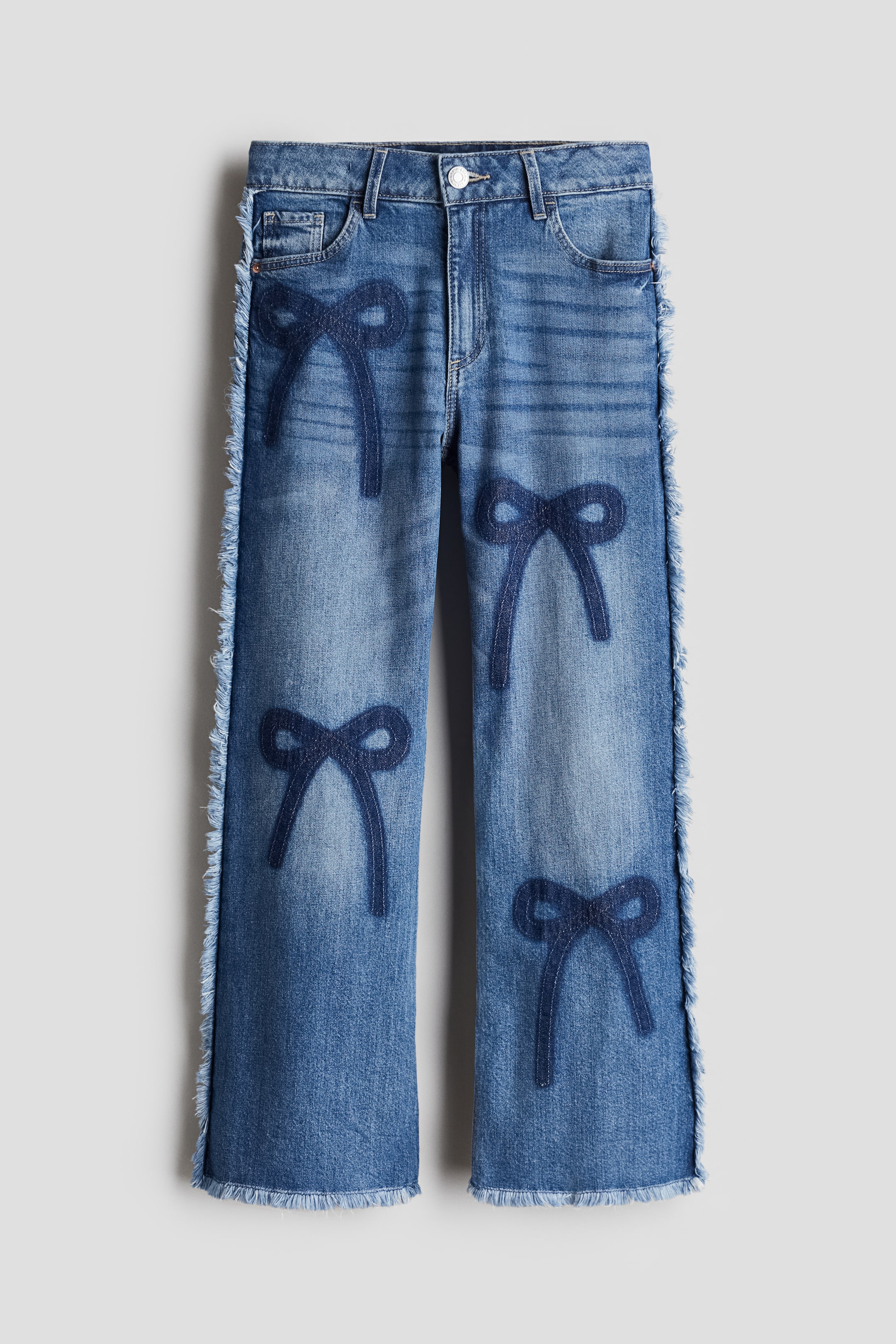 Baggy Fit Bootcut Leg Jeans