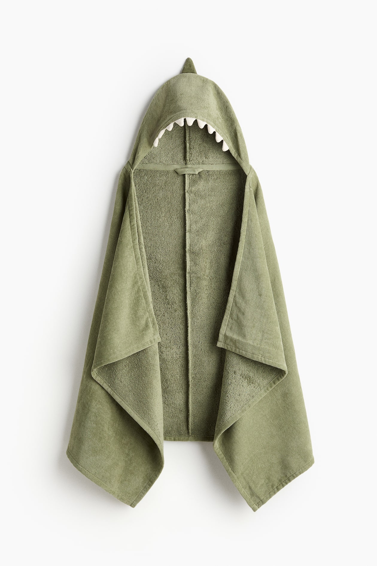Serviette de bain à capuche - Vert/dinosaure - Home All | H&M FR