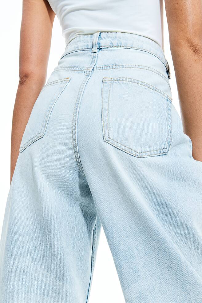 90s Baggy High Jeans - Pale denim blue/Light grey/Light denim blue/Dark denim blue/dc - 5