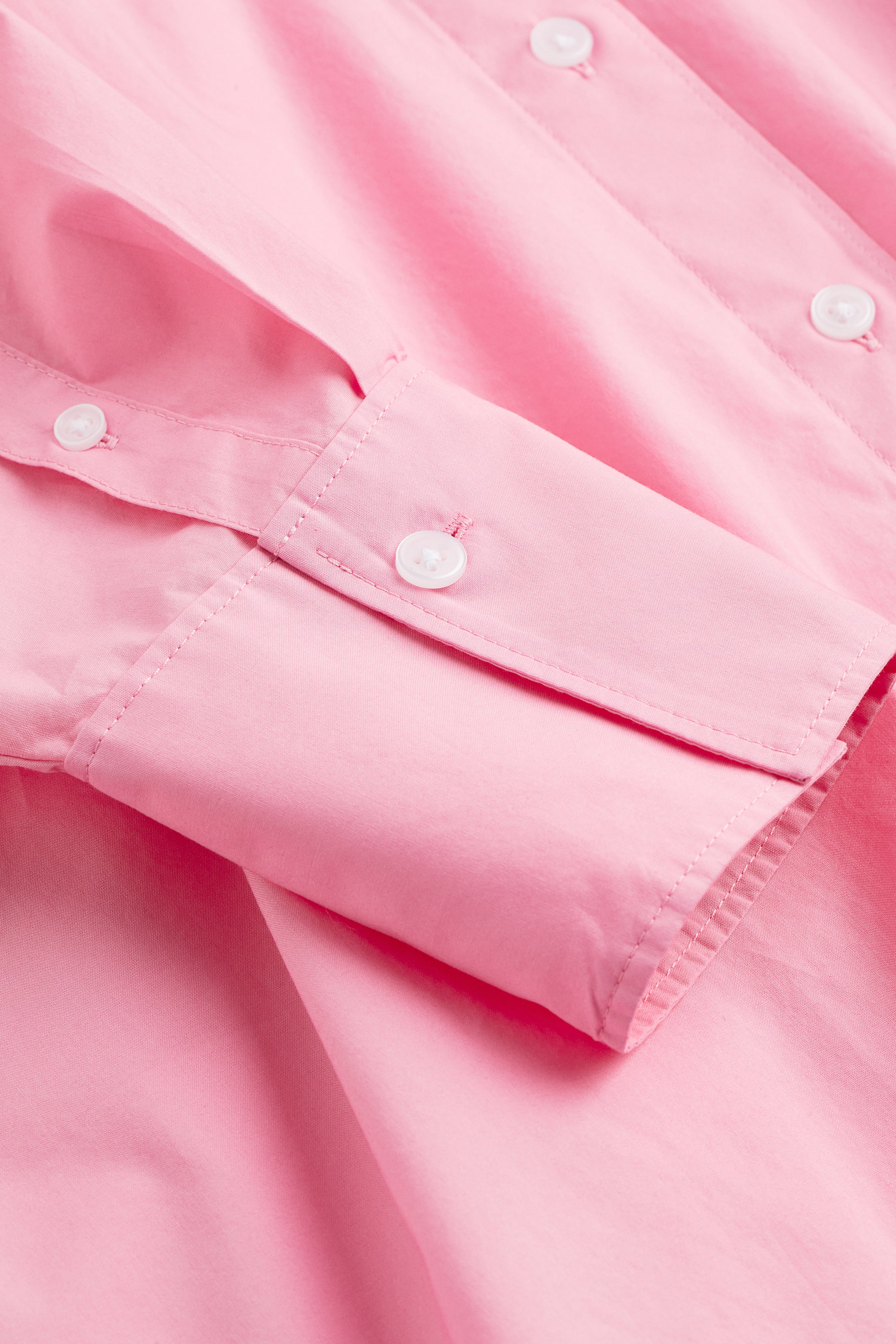 Gildan Camicia Uomo A Maniche Lunghe | Cotone Ultra Morbido | Colore Rosa | Maglia Con Bottoni