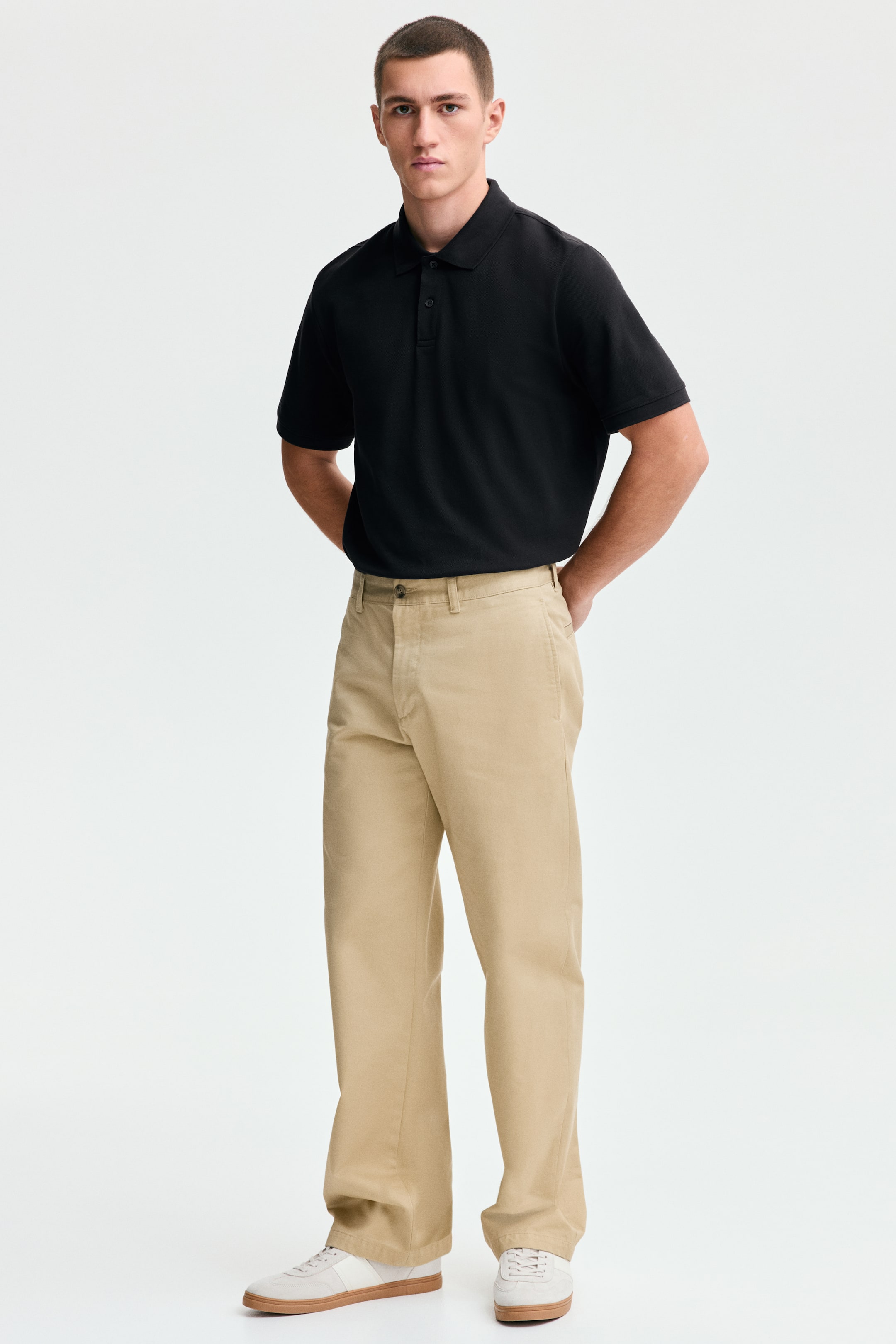 Мужские рубашки H&M Regular-Fit Polo Shirt — фото 6