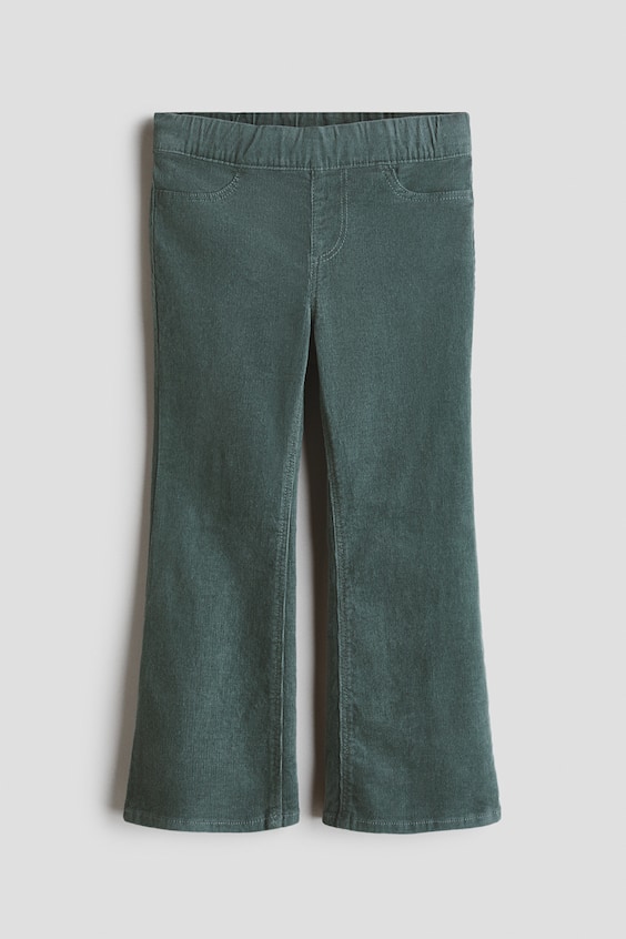 Детские брюки H&M Flared Corduroy Treggings