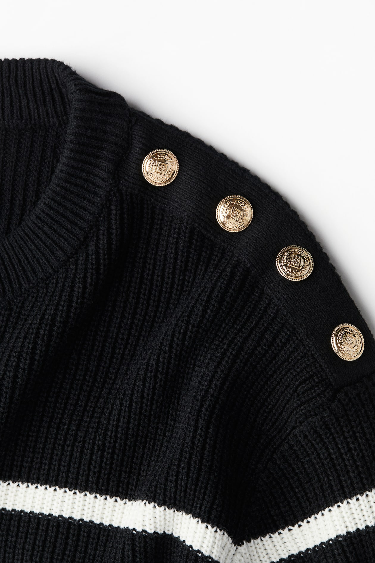 Button-Detail Sweater - image 2