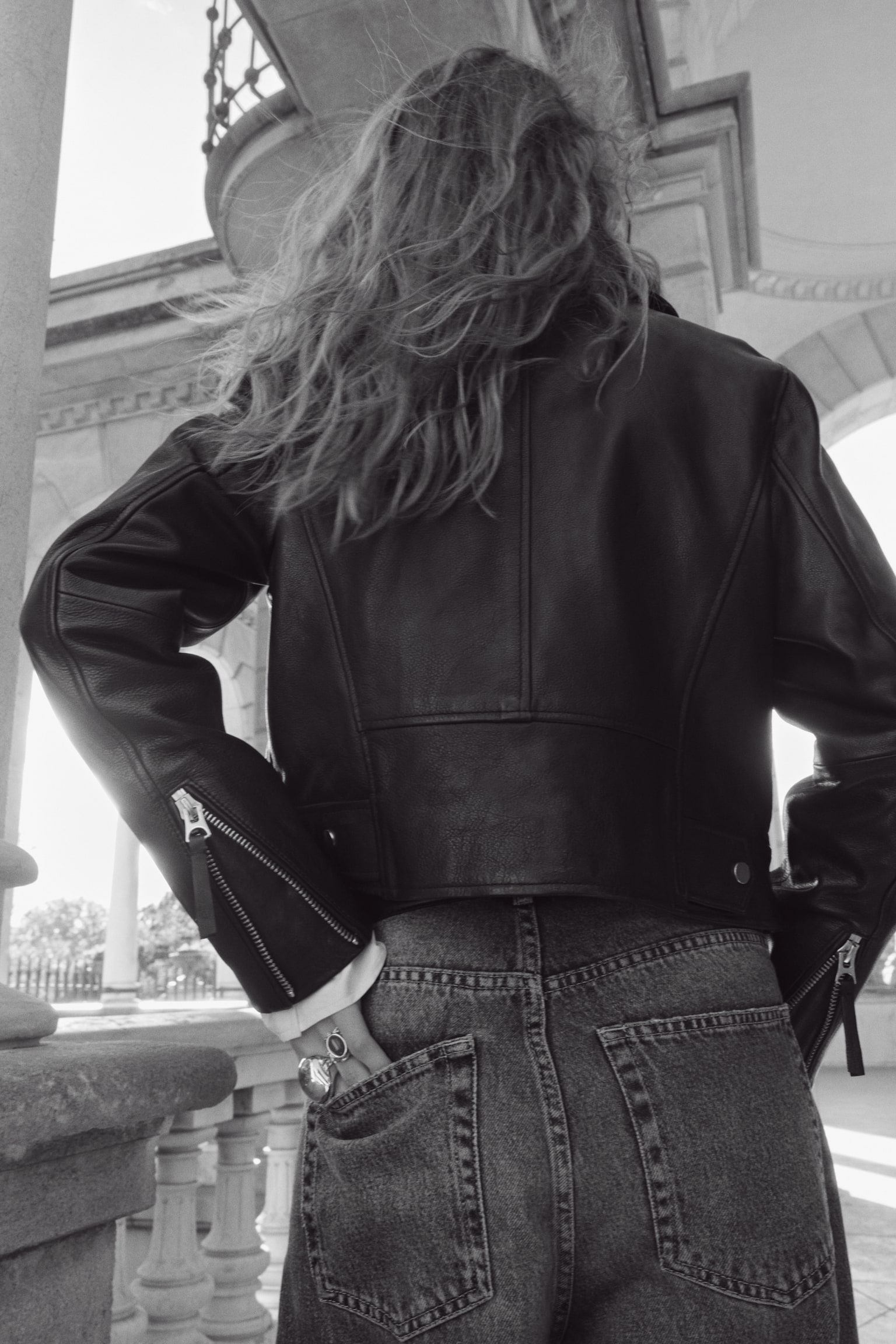 Barrel High Ankle Jeans - Denim blue/Denim blue - 4