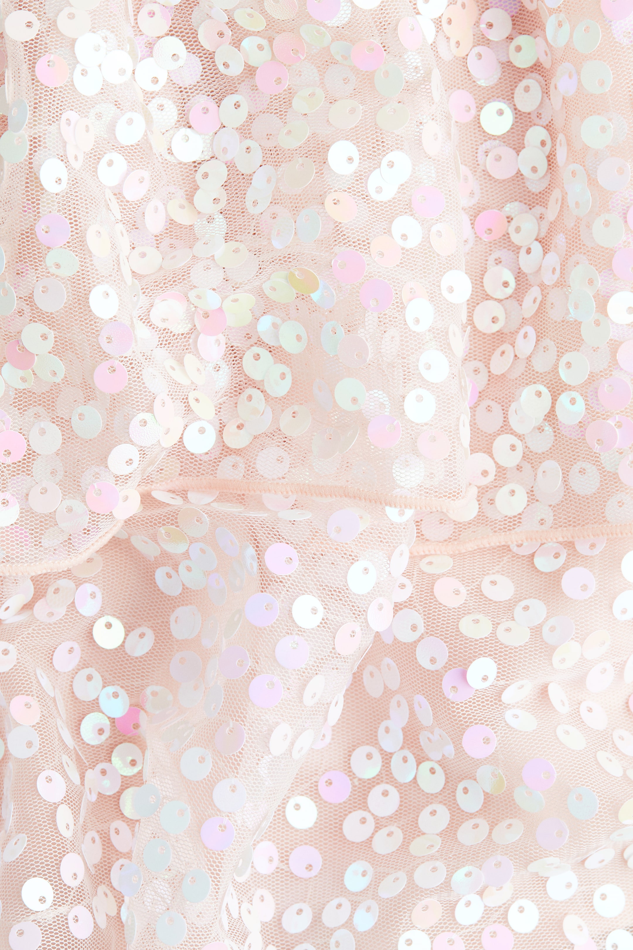 Ampliar la imagen: Falda de tul con lentejuelas - Rosa/Tornasol - Kids | H&M MX 2