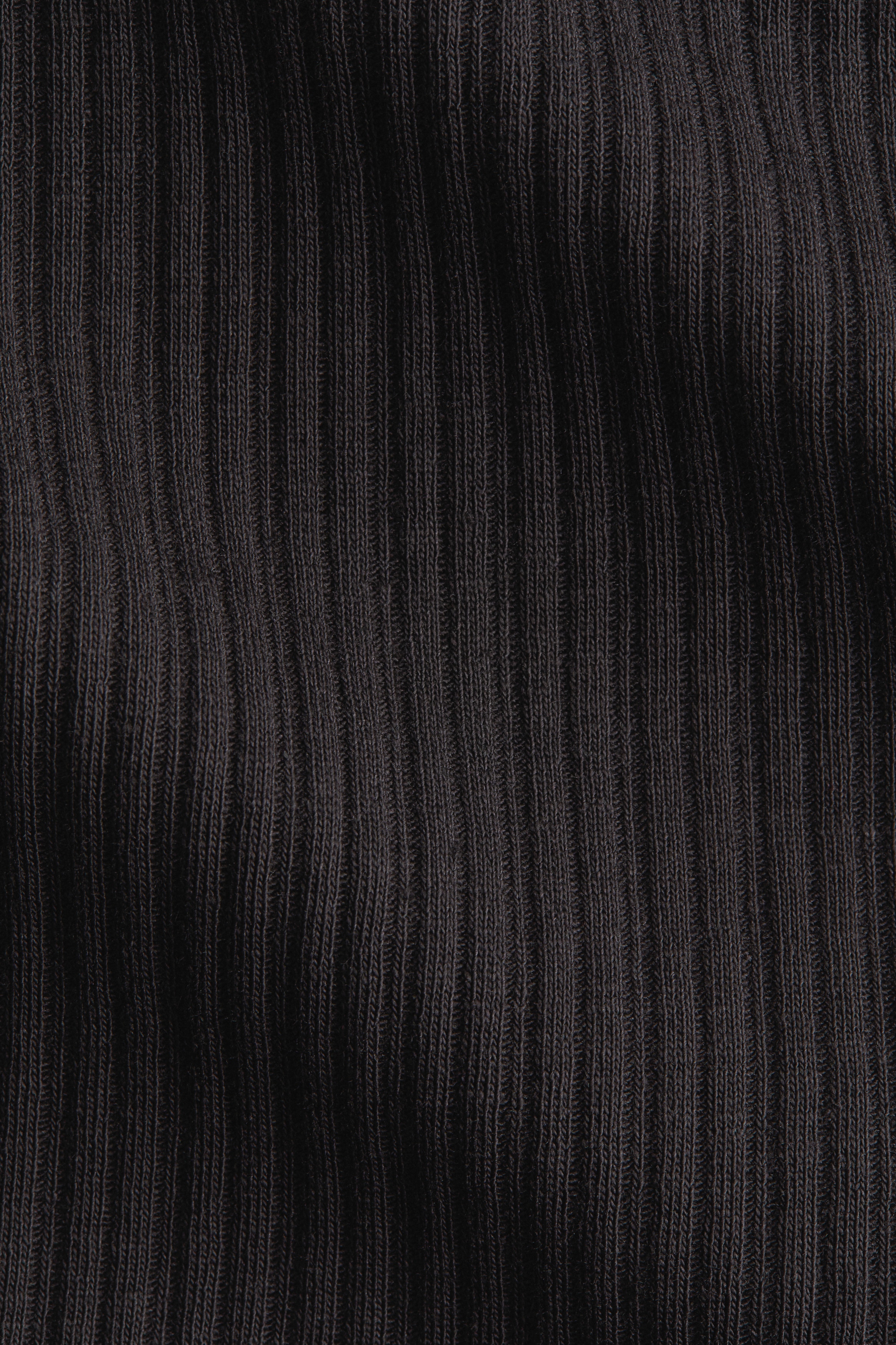 Ribbed henley top