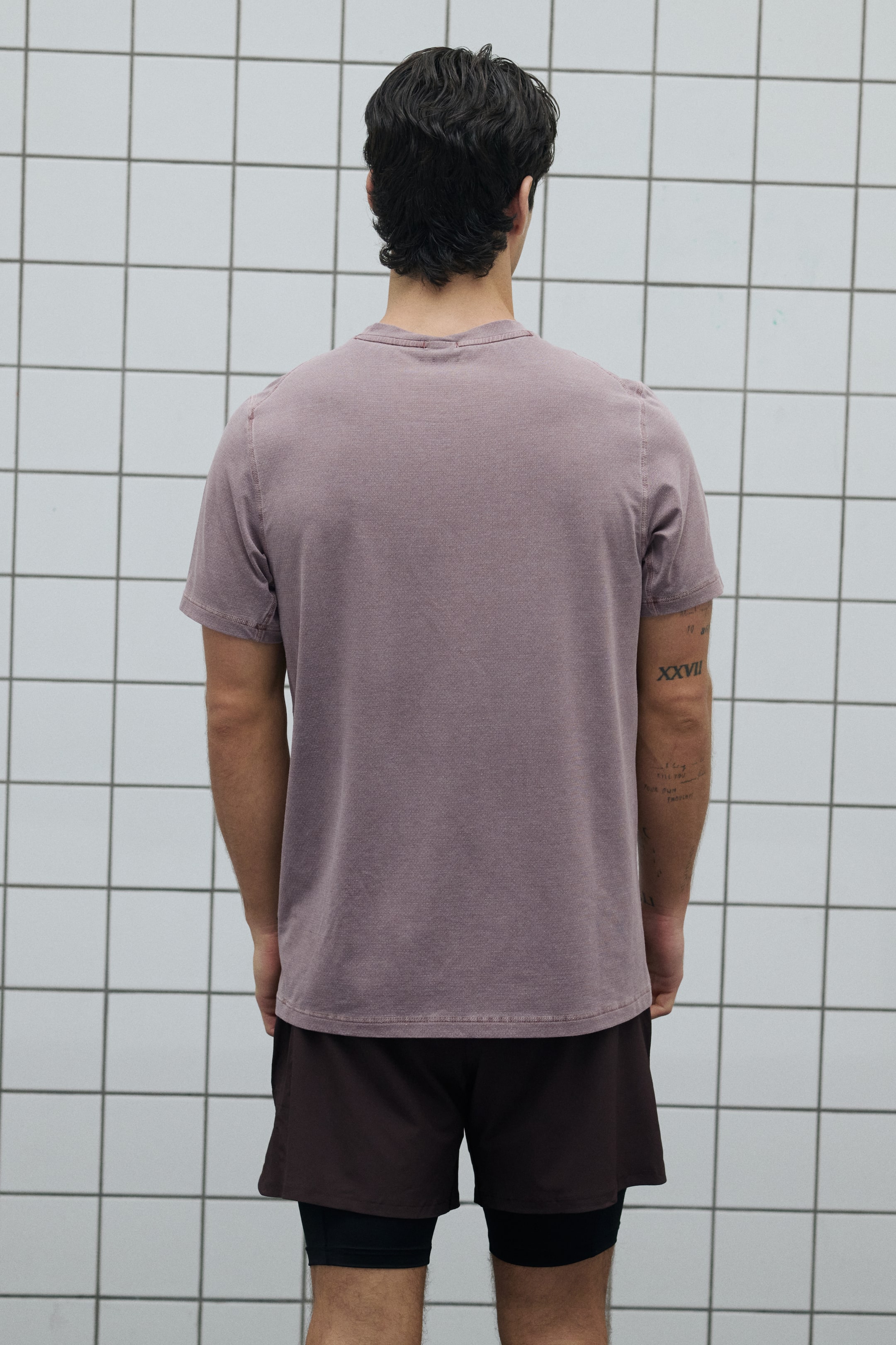 Ampliar la imagen: Sports T-shirt with DryMove™ - Rosa tenue - Men | H&M MX 5