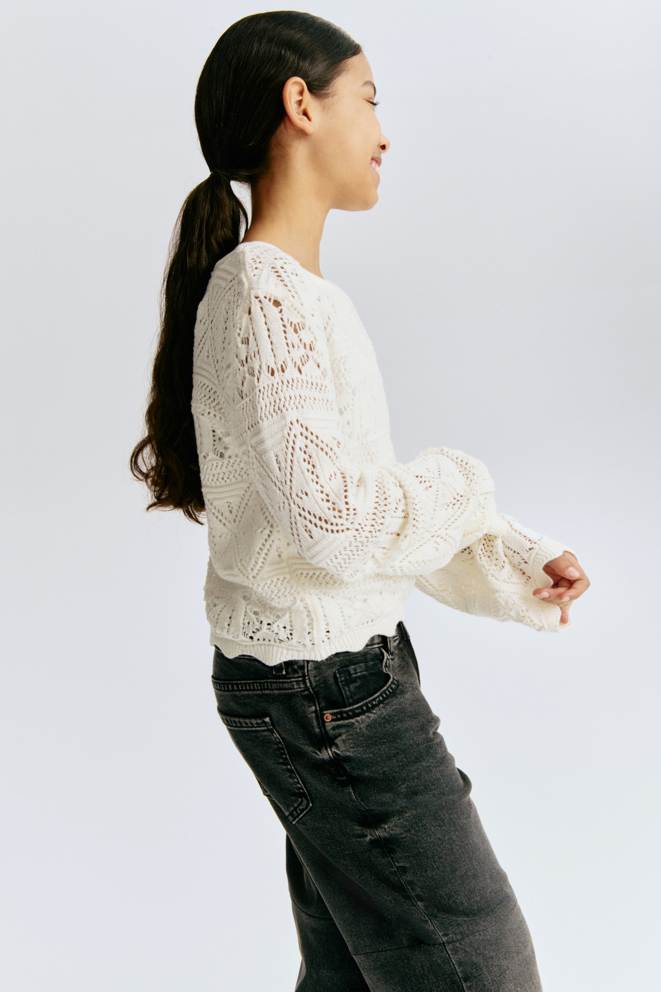 Baggy Fit Bootcut Jeans