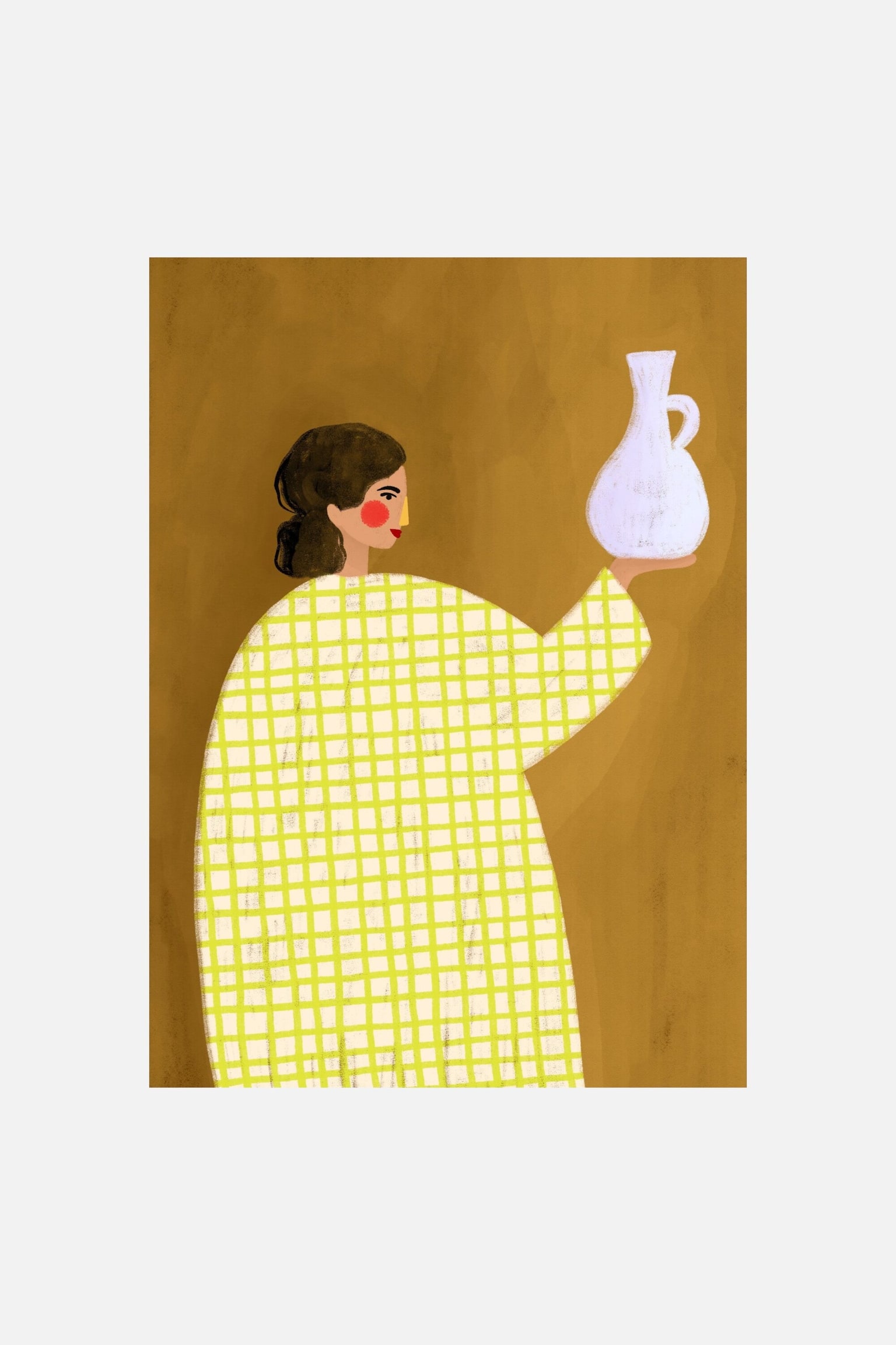 Bea Muller - The Woman With The Vase - Vrouw Met Vaas - 1