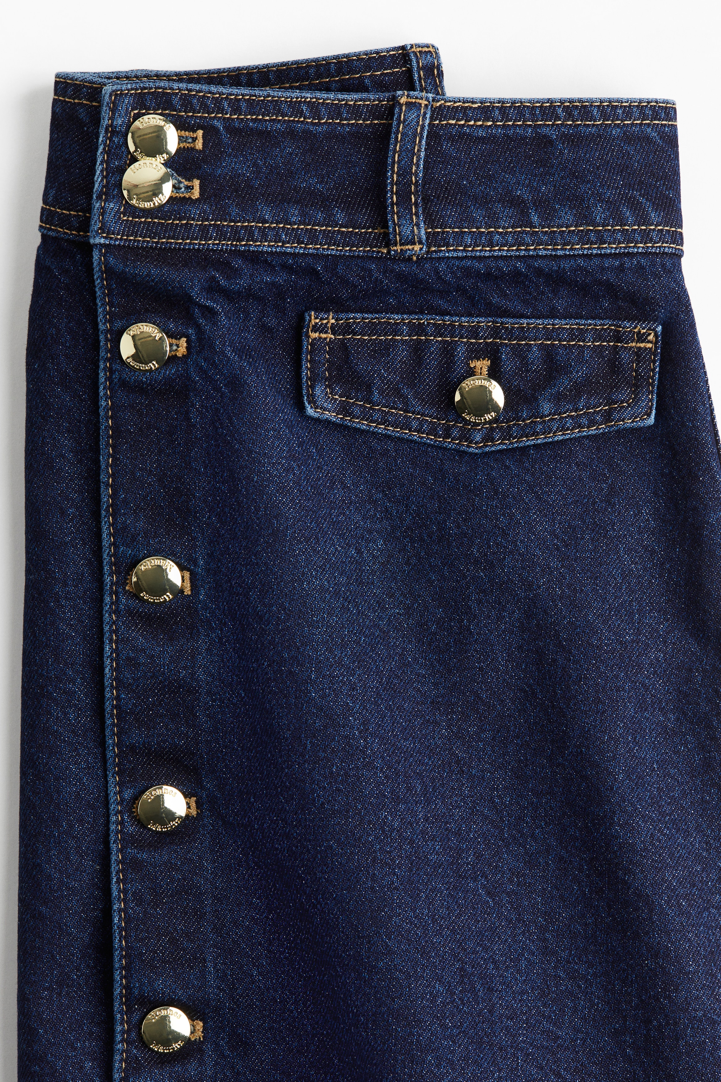 A-line mini skirt