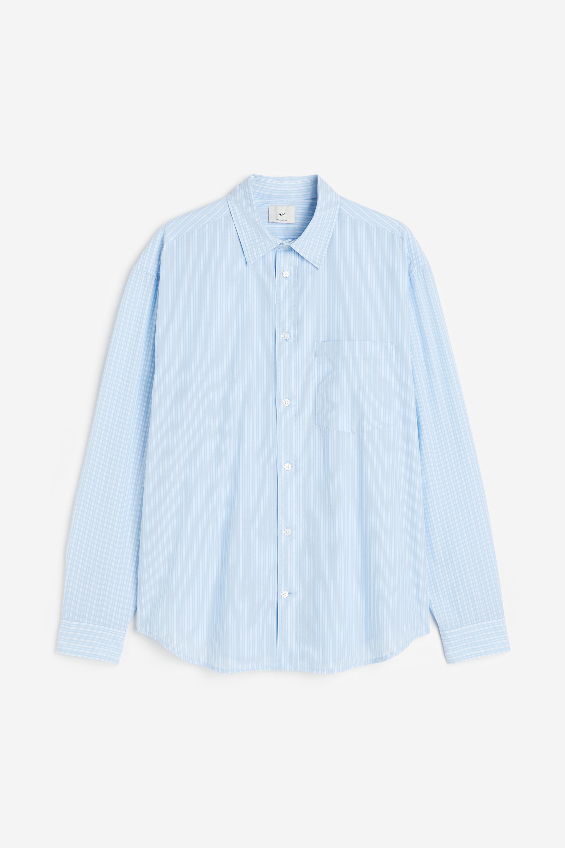 Relaxed Fit Poplin Shirt