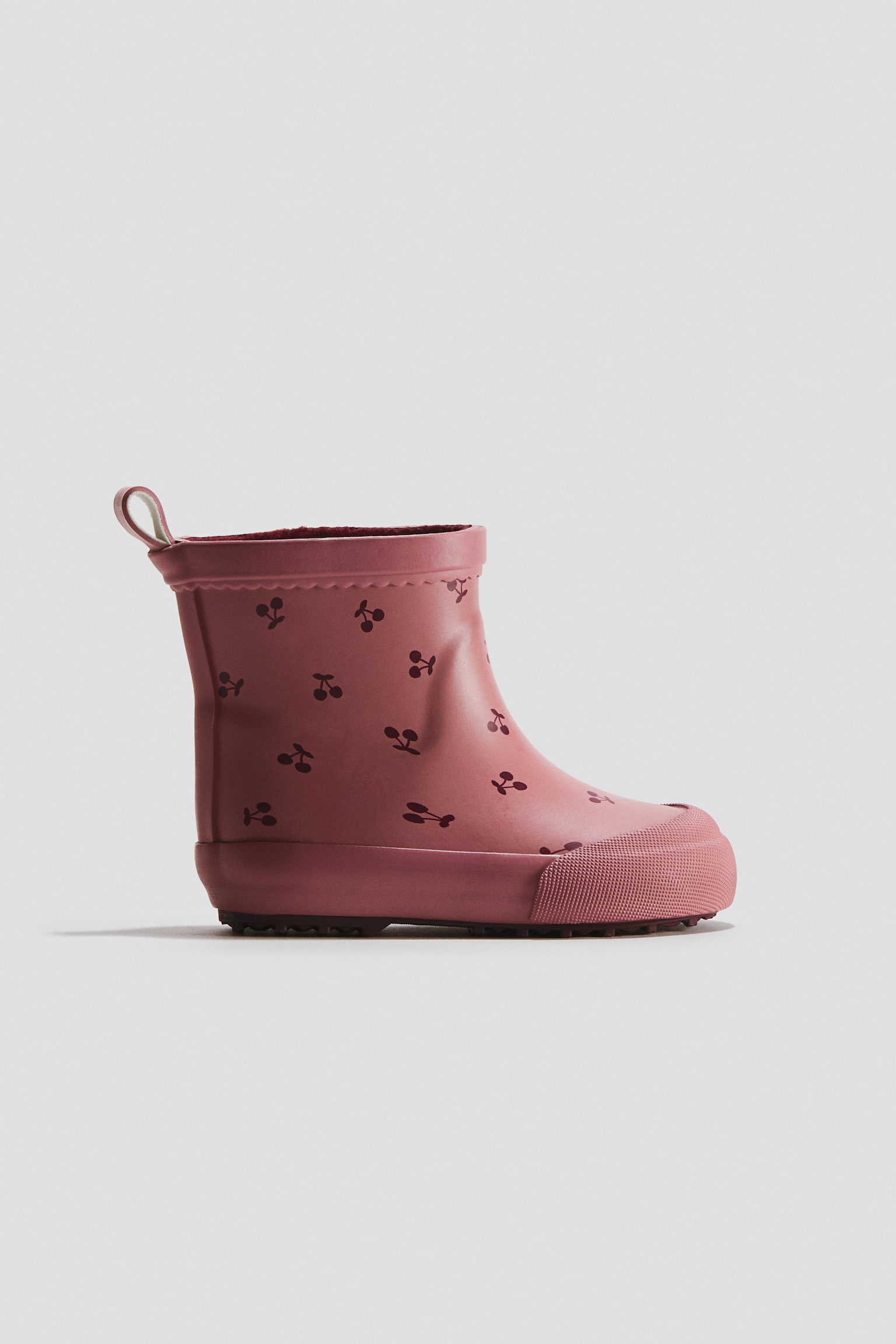 Rubber Boots - Dark dusty pink/cherries/Cream/floral/Light beige/bears/Blue/dinosaurs/Beige/leopard print