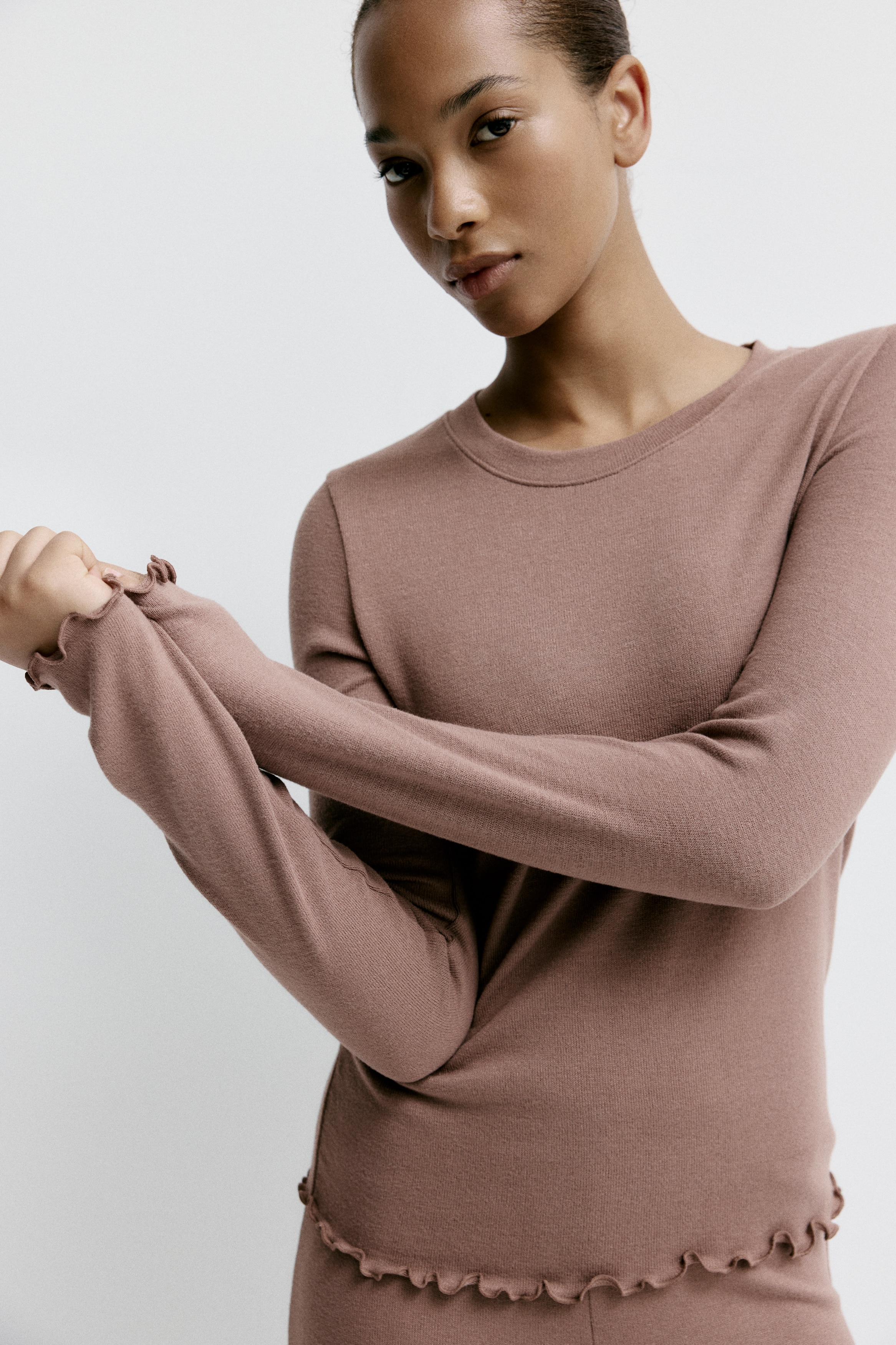 Brushed jersey pyjamas