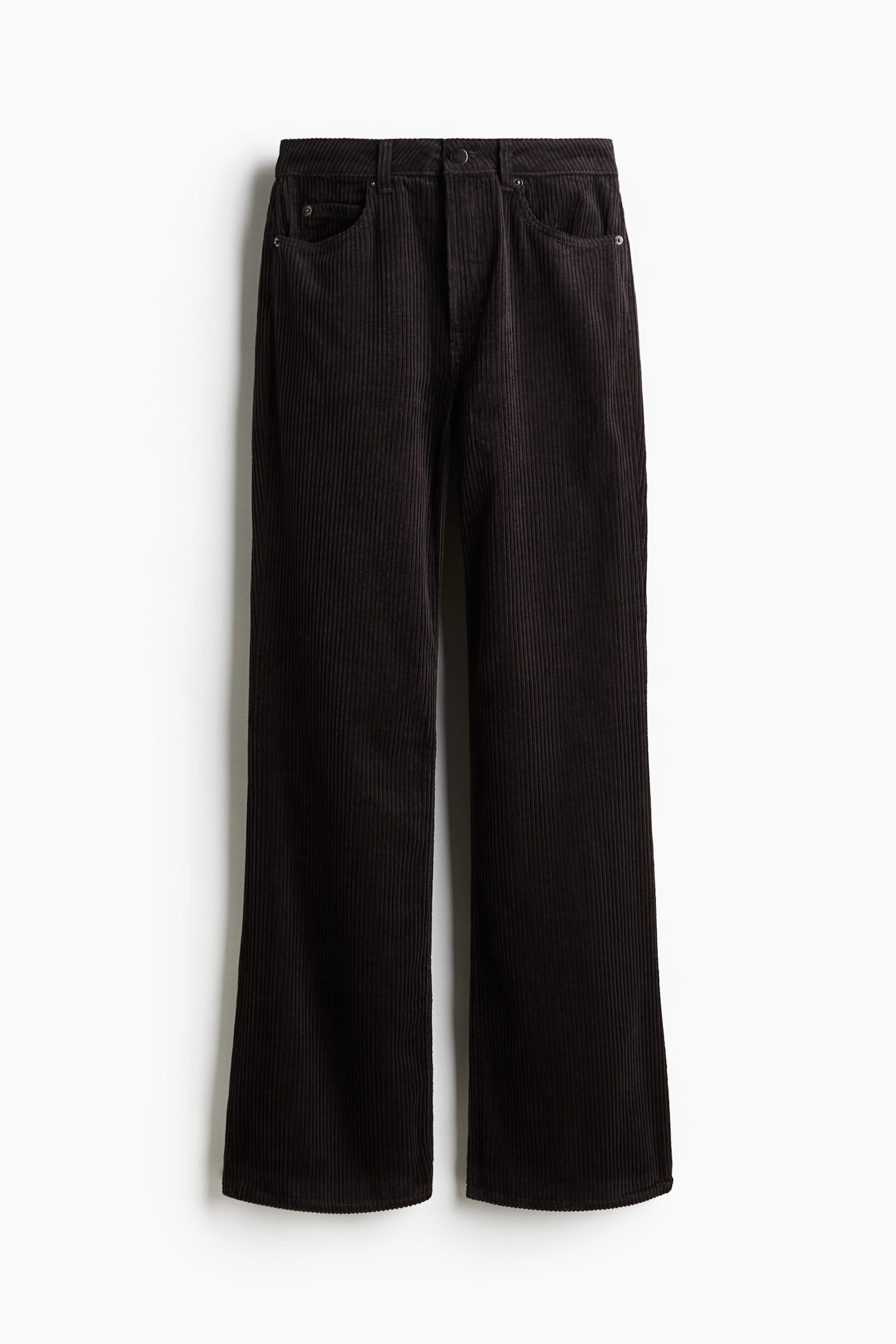 Corduroy trousers - Dark brown - 2