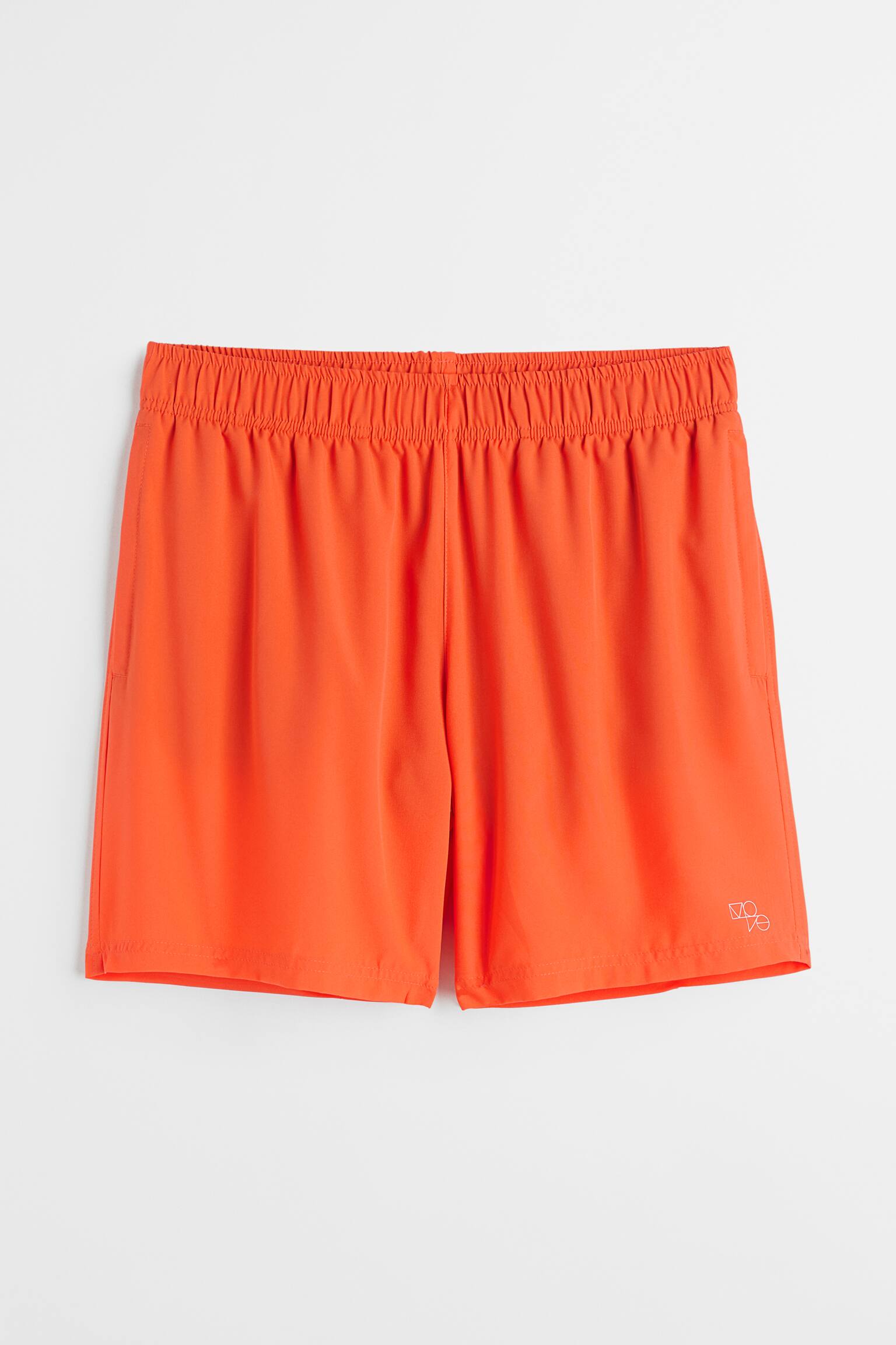 Mid Length Activewear Shorts In DryMove™ - Orange/Black/Black/Dark grey/Pattern/Dark orange/Black/Khaki green/Brown/Teal/Beige/Pattern/Dark grey/Light green - 1