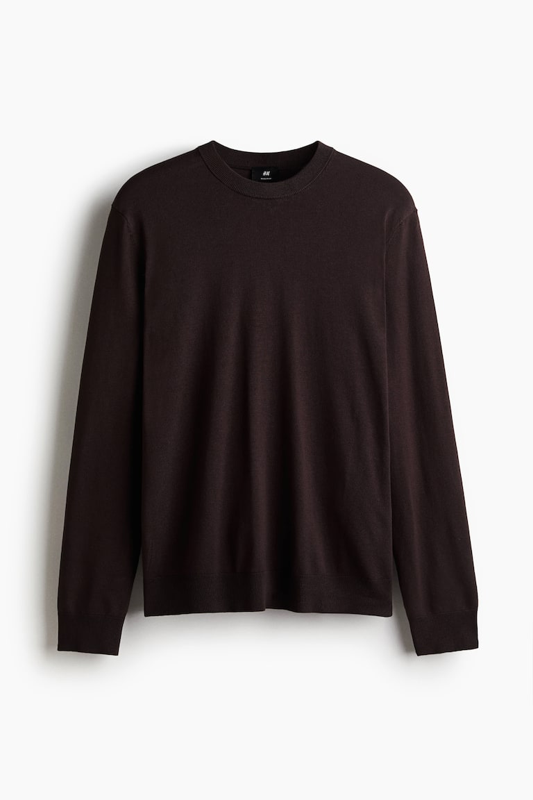 Smart Casual — Regular Fit Fine-knit jumper