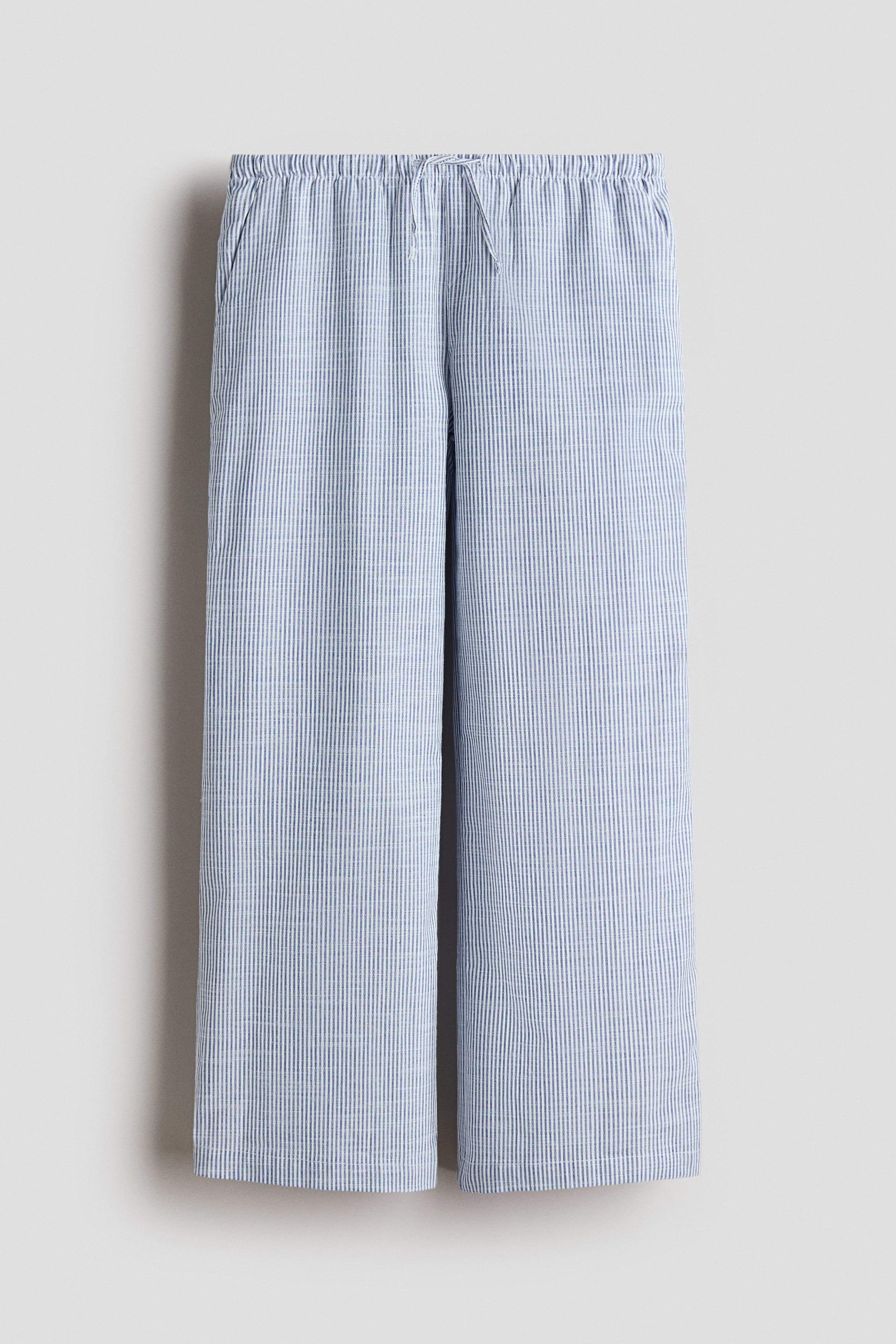 View larger image: Cotton trousers - Blue/White striped - Kids | H&M IN 1