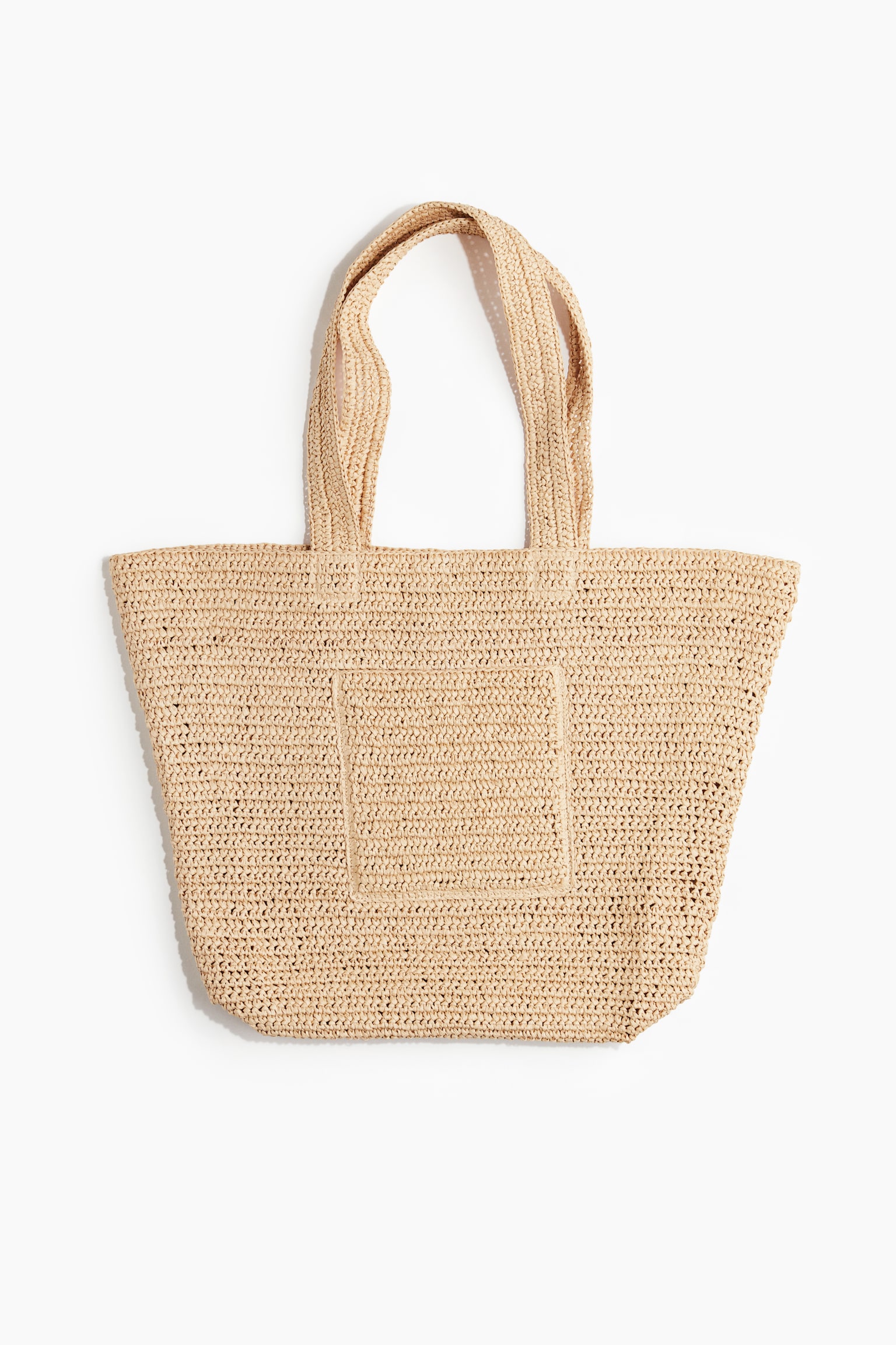 Straw Shopper - Beige - 2