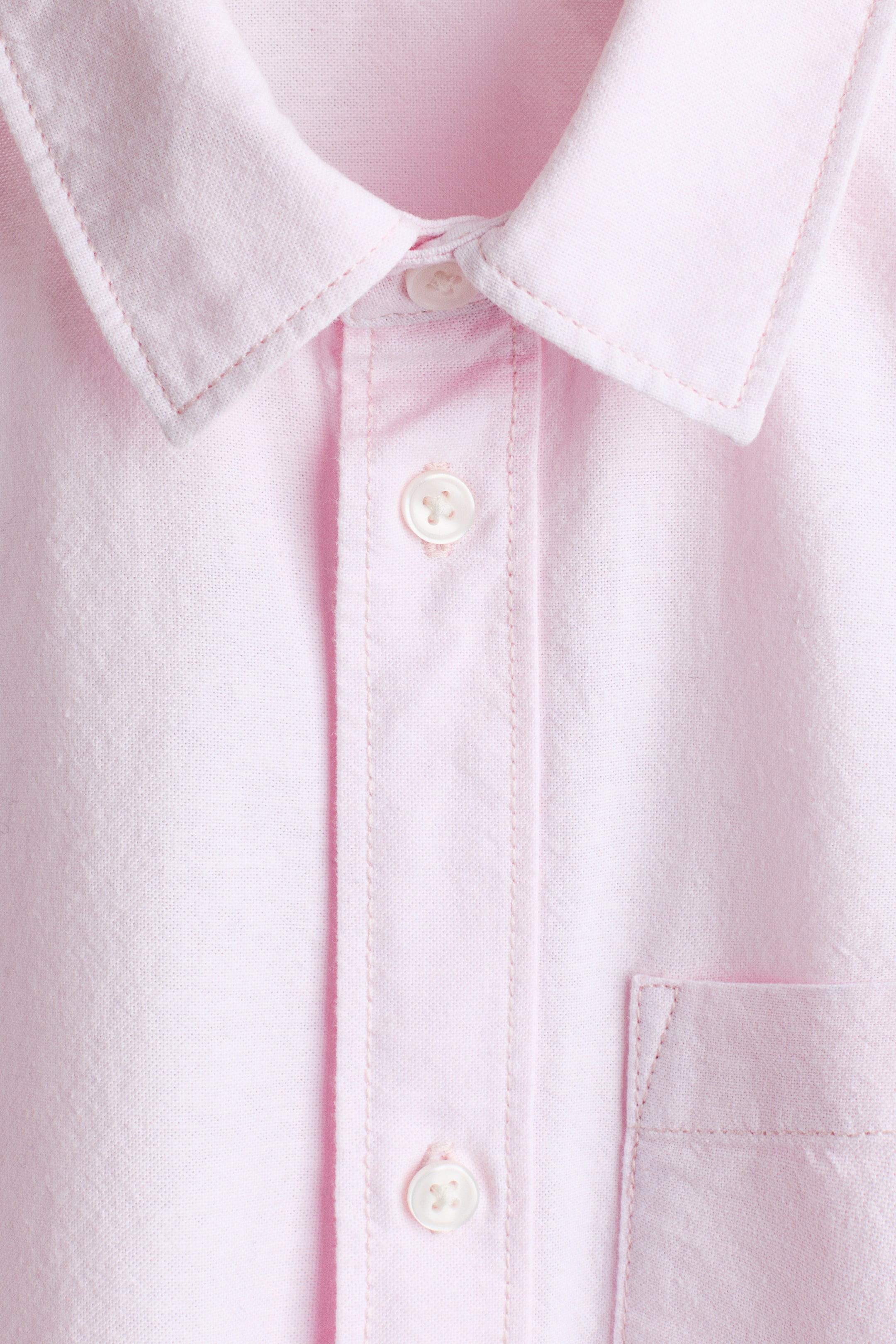 Детские рубашки H&M Short-Sleeved Cotton Shirt — фото 2
