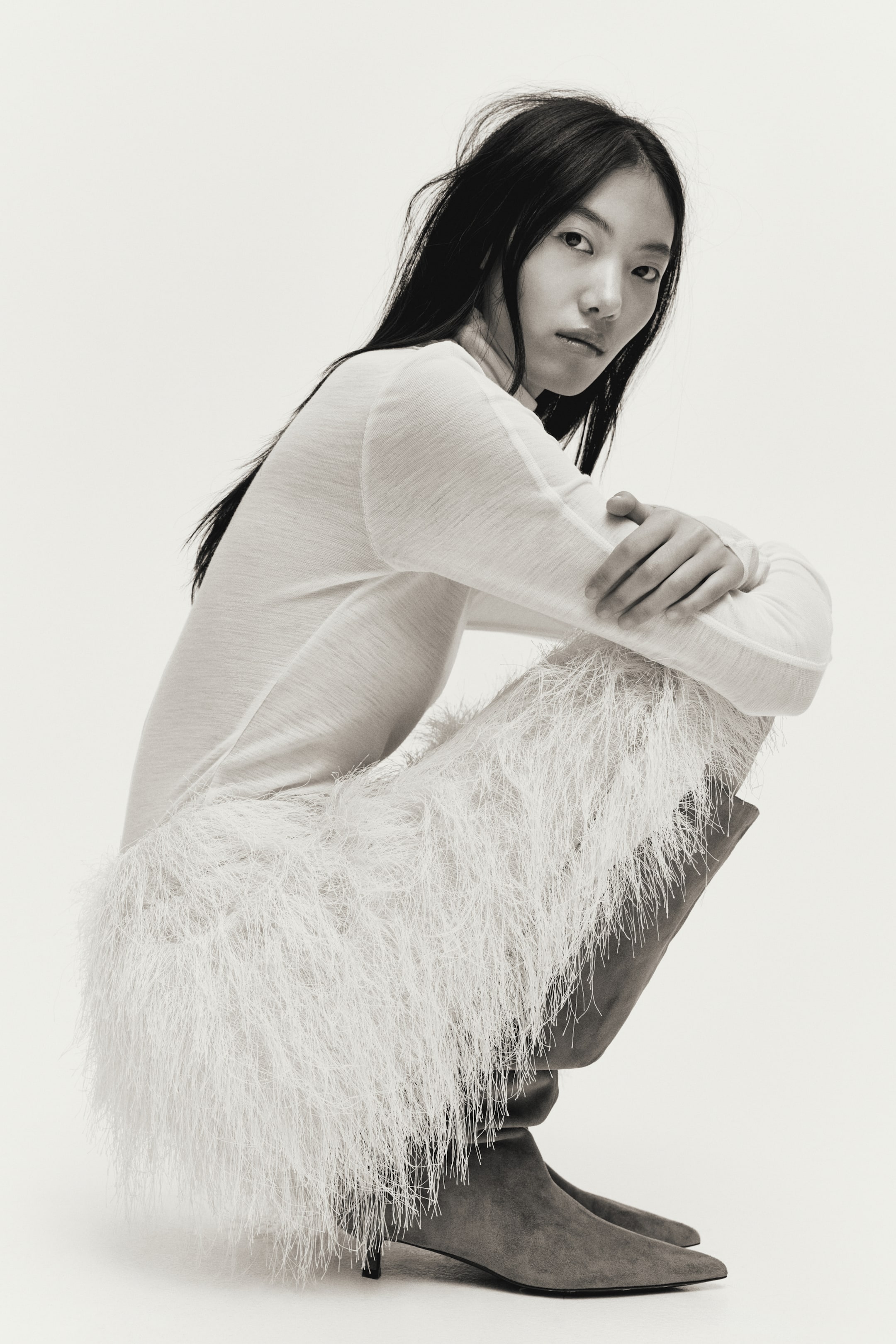 View larger image: Kitten-heeled boots - Beige - Ladies | H&M 2