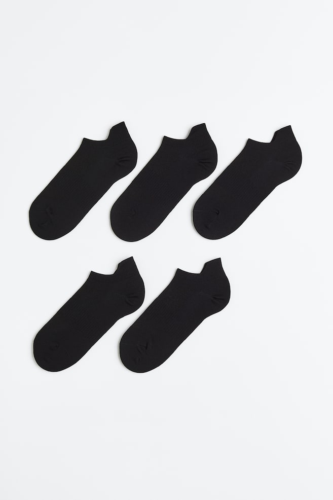 DryMove™ Sports socks - Black/White/Dark grey - 1
