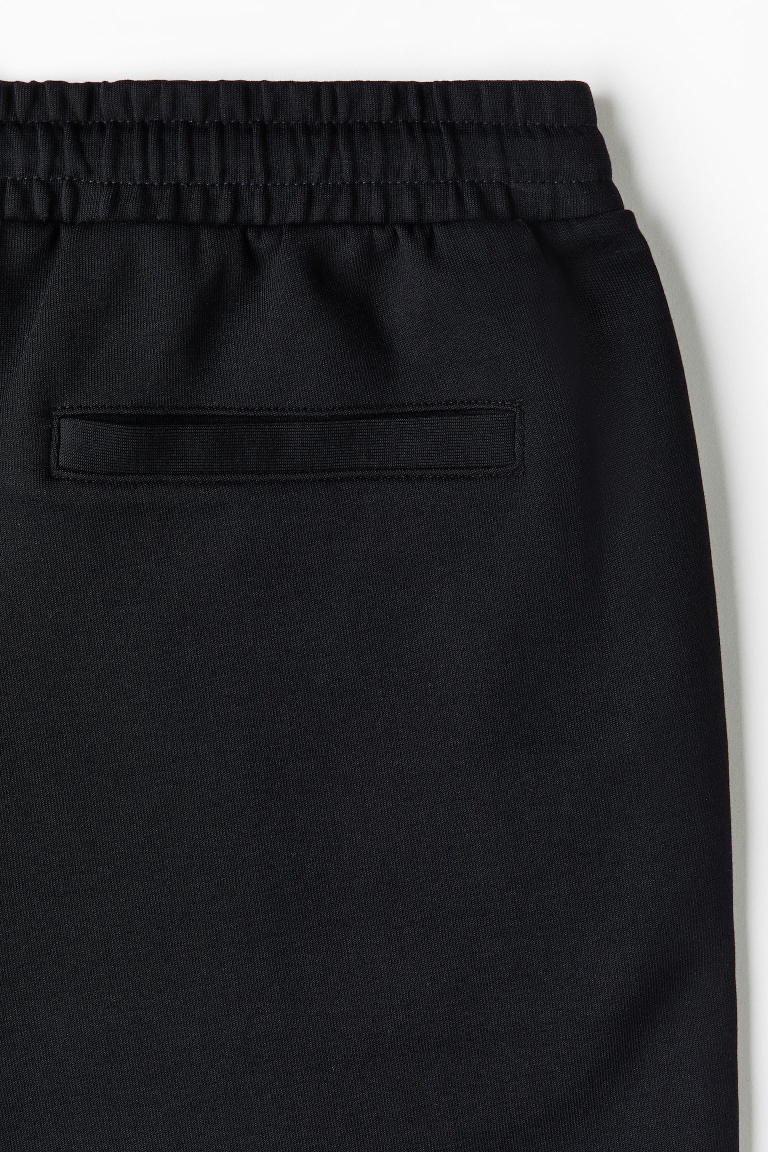 Мужские брюки H&M Regular-Fit Interlock Crease-Front, цвет: Чёрный — фото 6