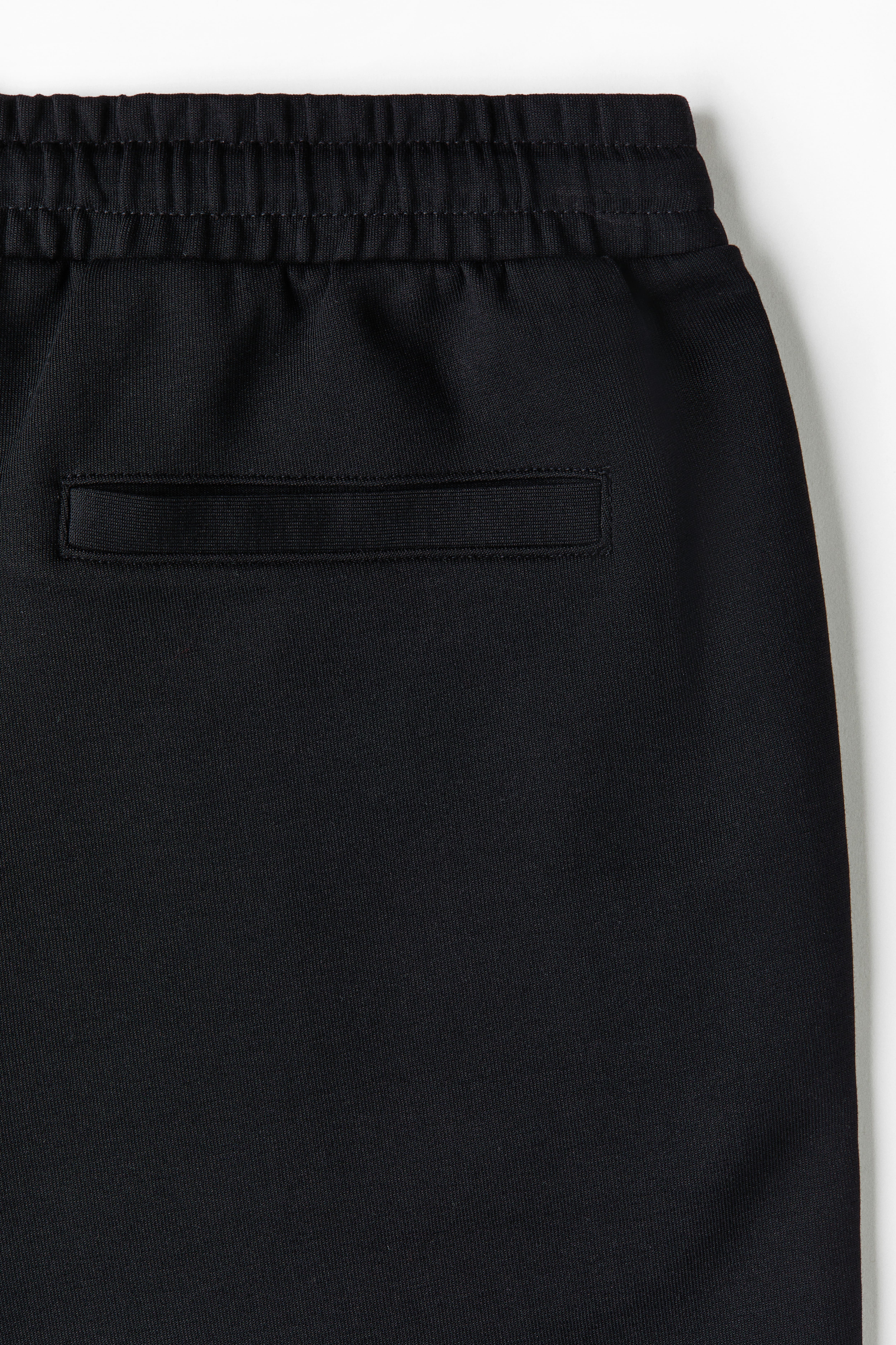 Regular-Fit Interlock Crease-Front Joggers