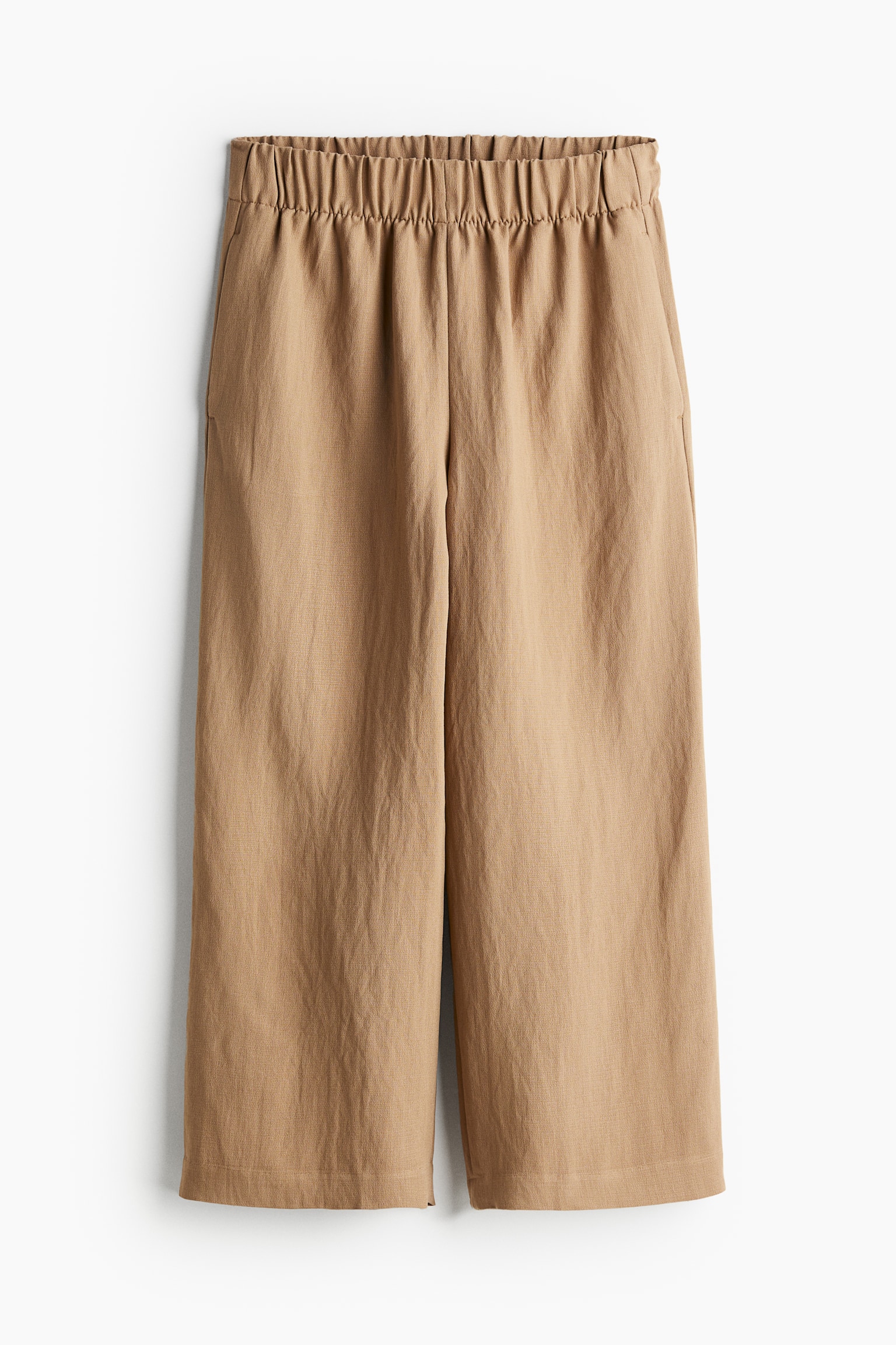 Pull On Culottes - Dark beige/Navy blue/Black/Dark khaki green/White/White/Pinstripe/Light beige - 2