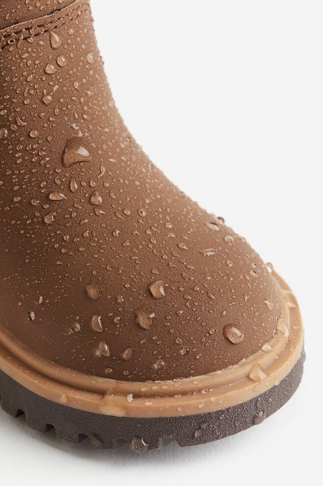Waterproof Chelsea boots - Brown/Black/Dark maroon - 6