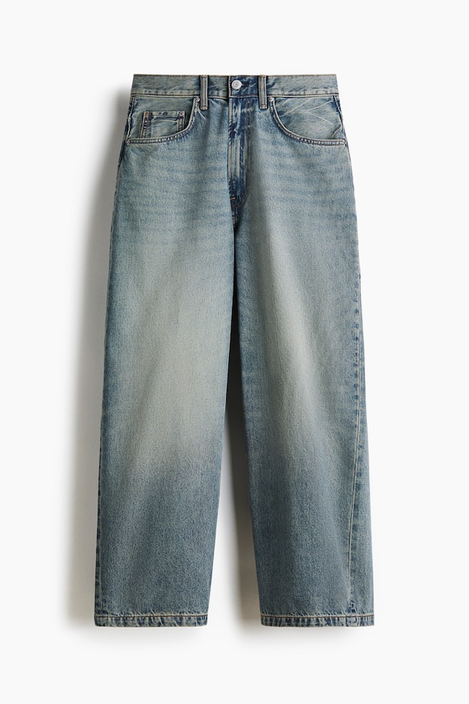 Super Baggy Jeans - Denim blue/Denim blue/Dark denim gray/Denim blue/Denim gray/Black - 1