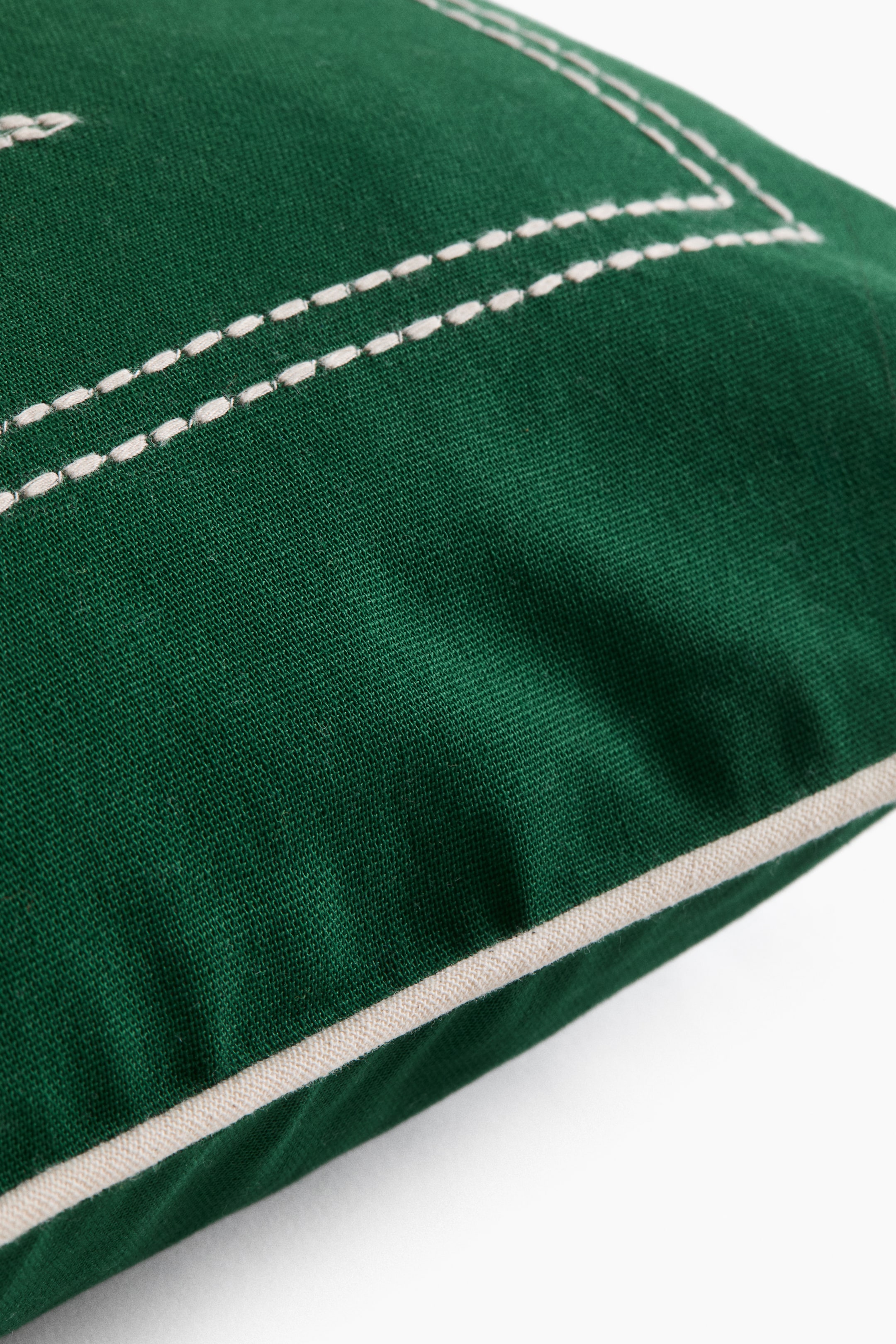 Embroidered-Motif Cushion Cover