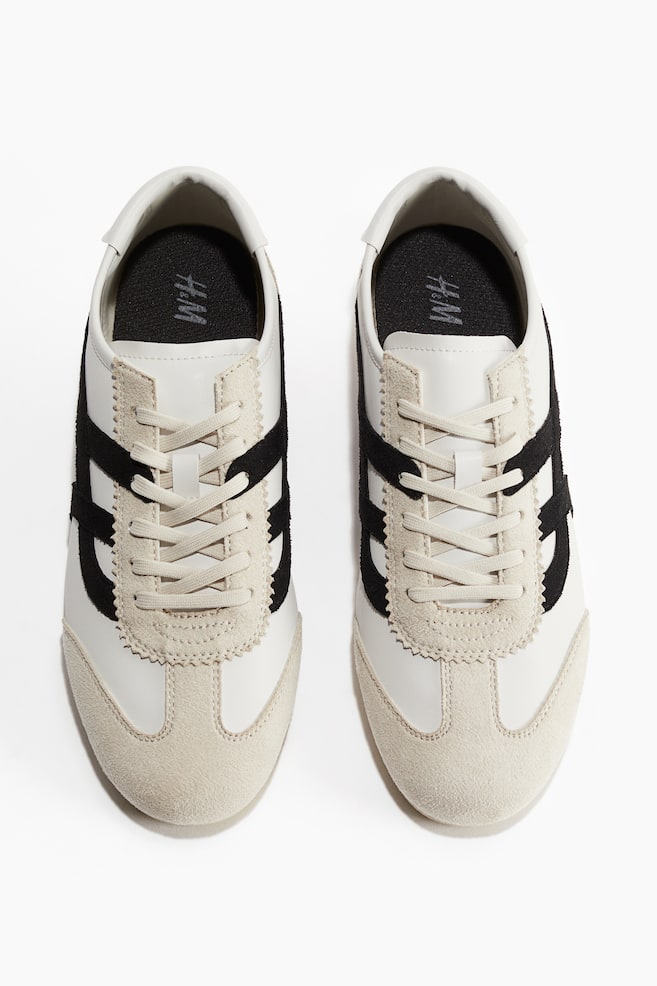 Sneaker - Weiß/Hellbeige - 1