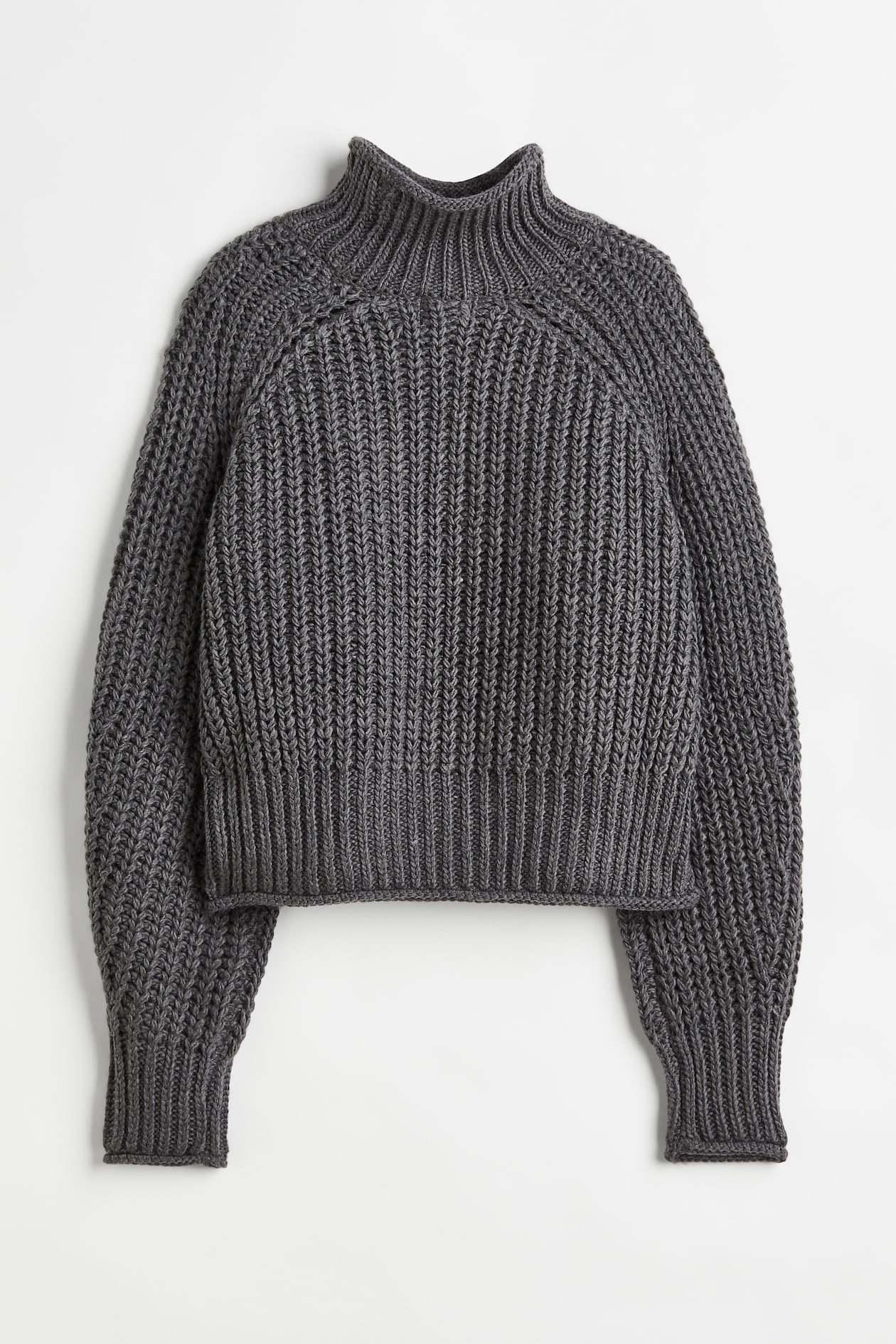 Knitted jumper - Dark grey - Ladies | H&M GB