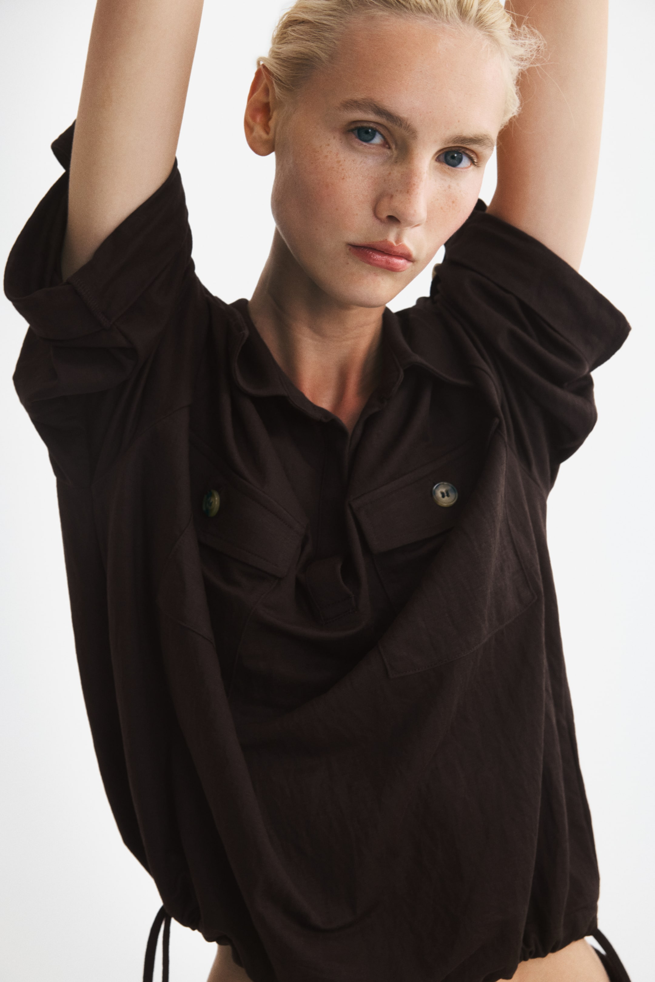 Piqué Pullover Shirt