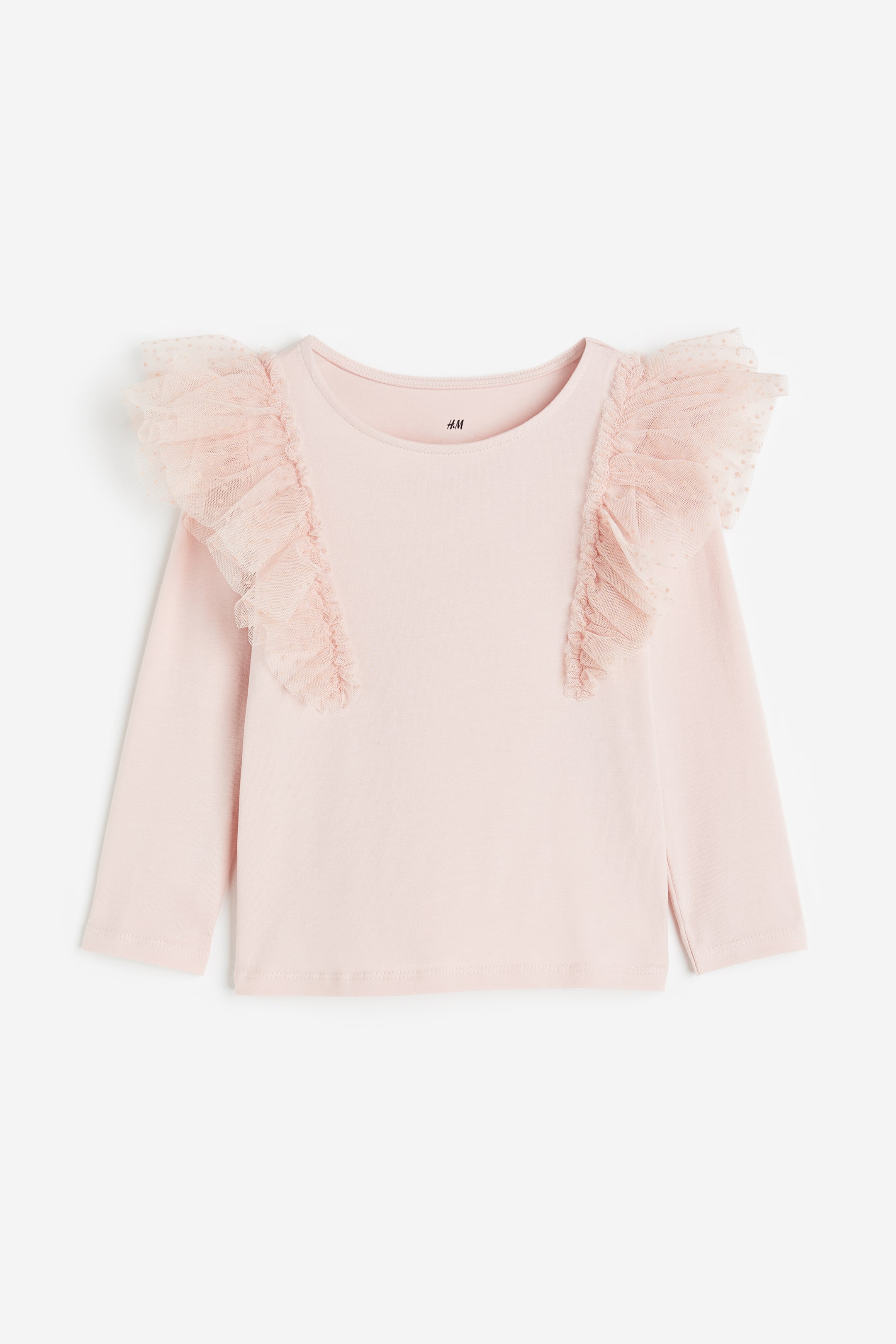 Ruffle-trimmed Top