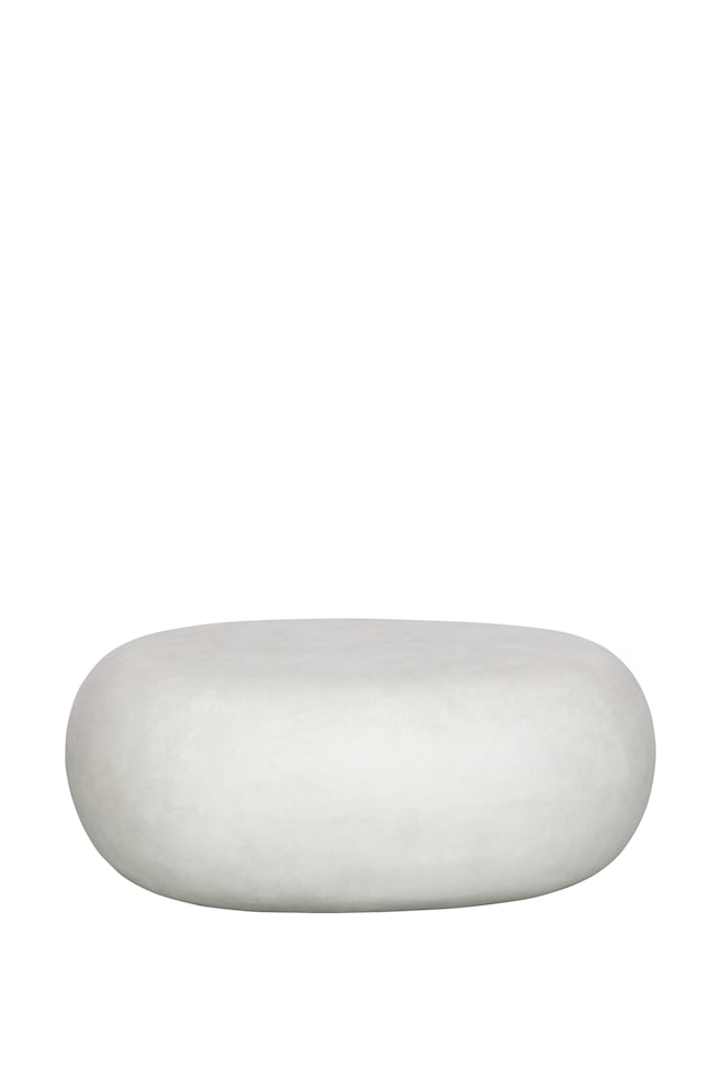 Pebble Mesita Auxiliar - Blanco - 1