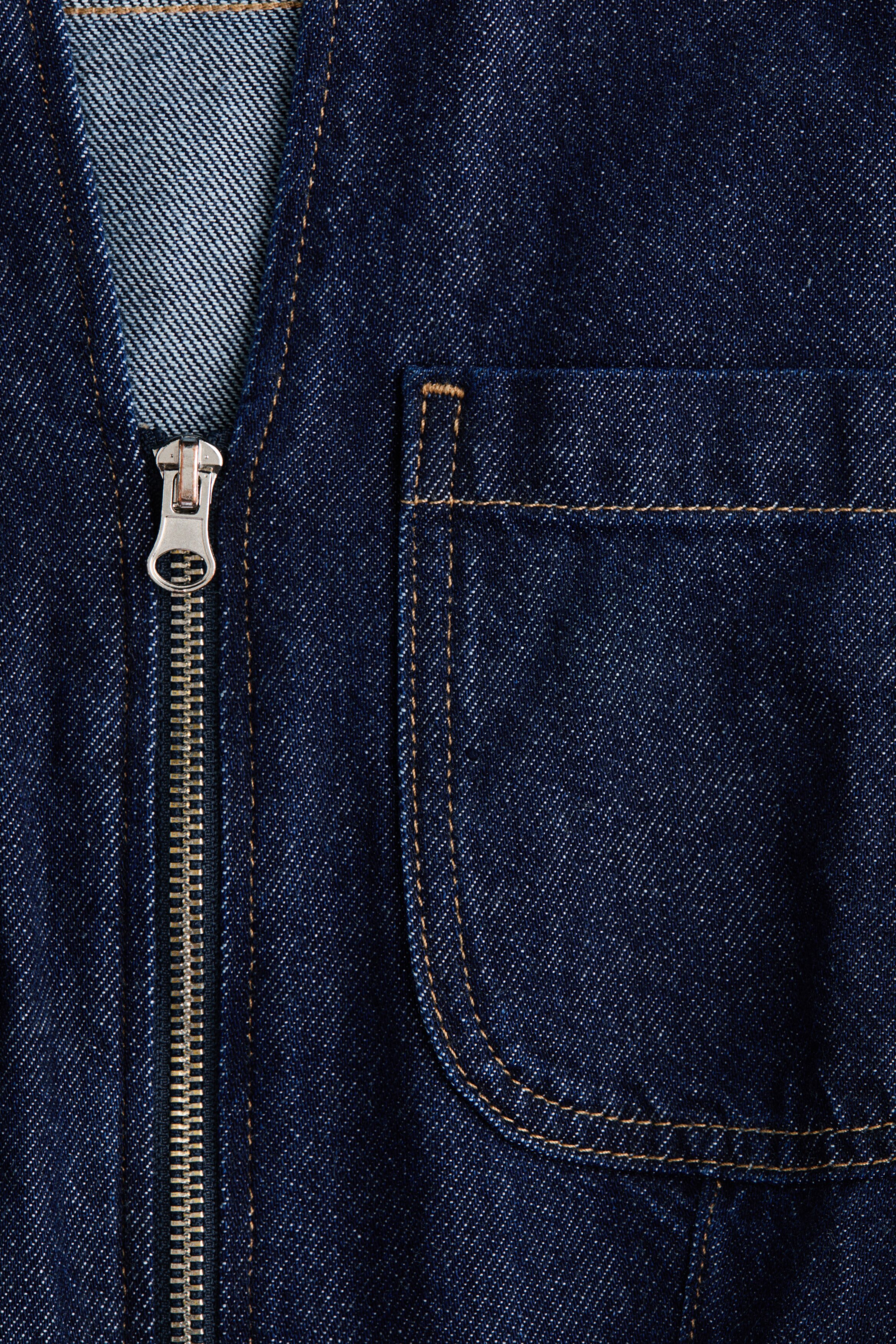 Denim playsuit