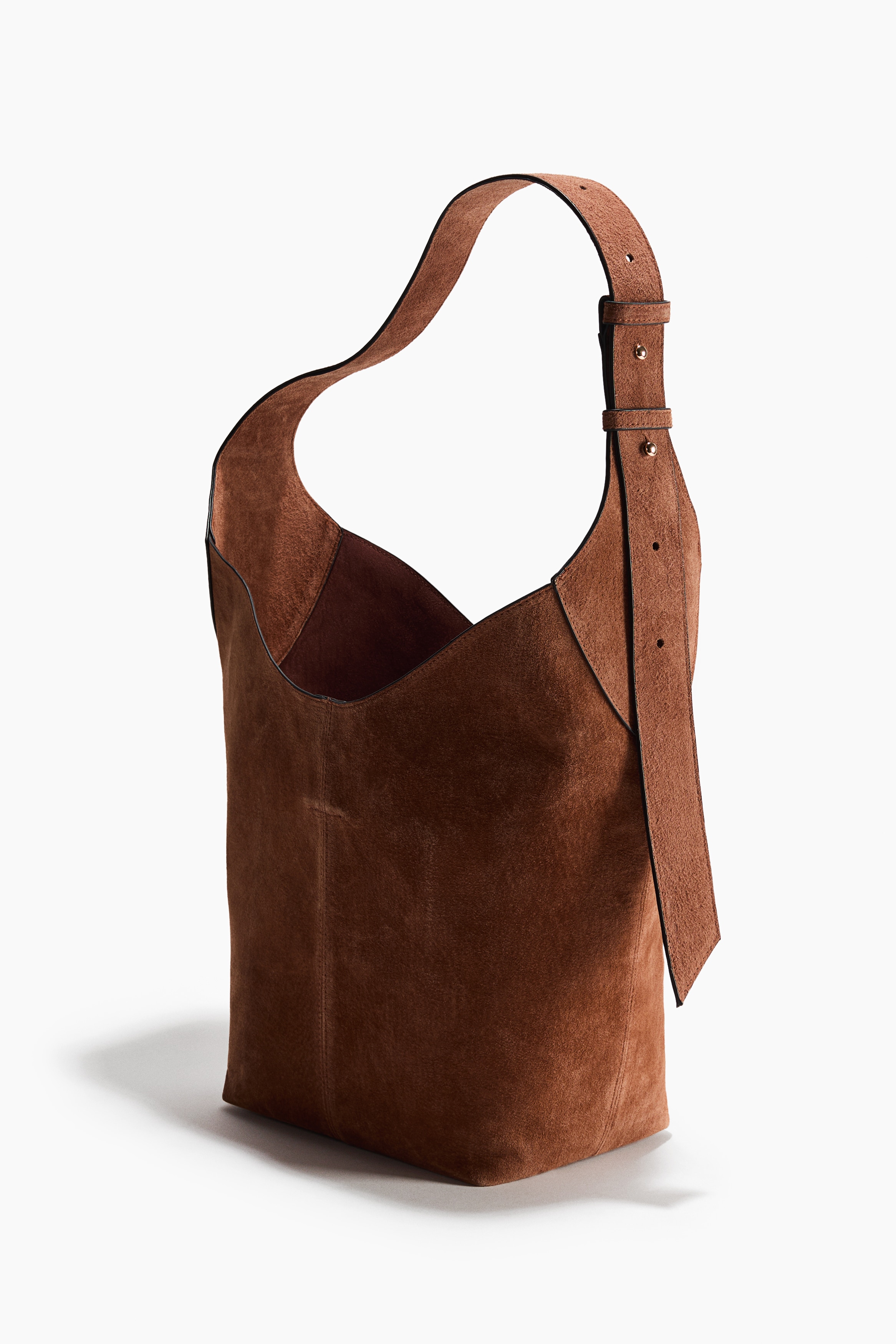 スエードショルダーバッグ - ブラウン - レディース | H&M JP