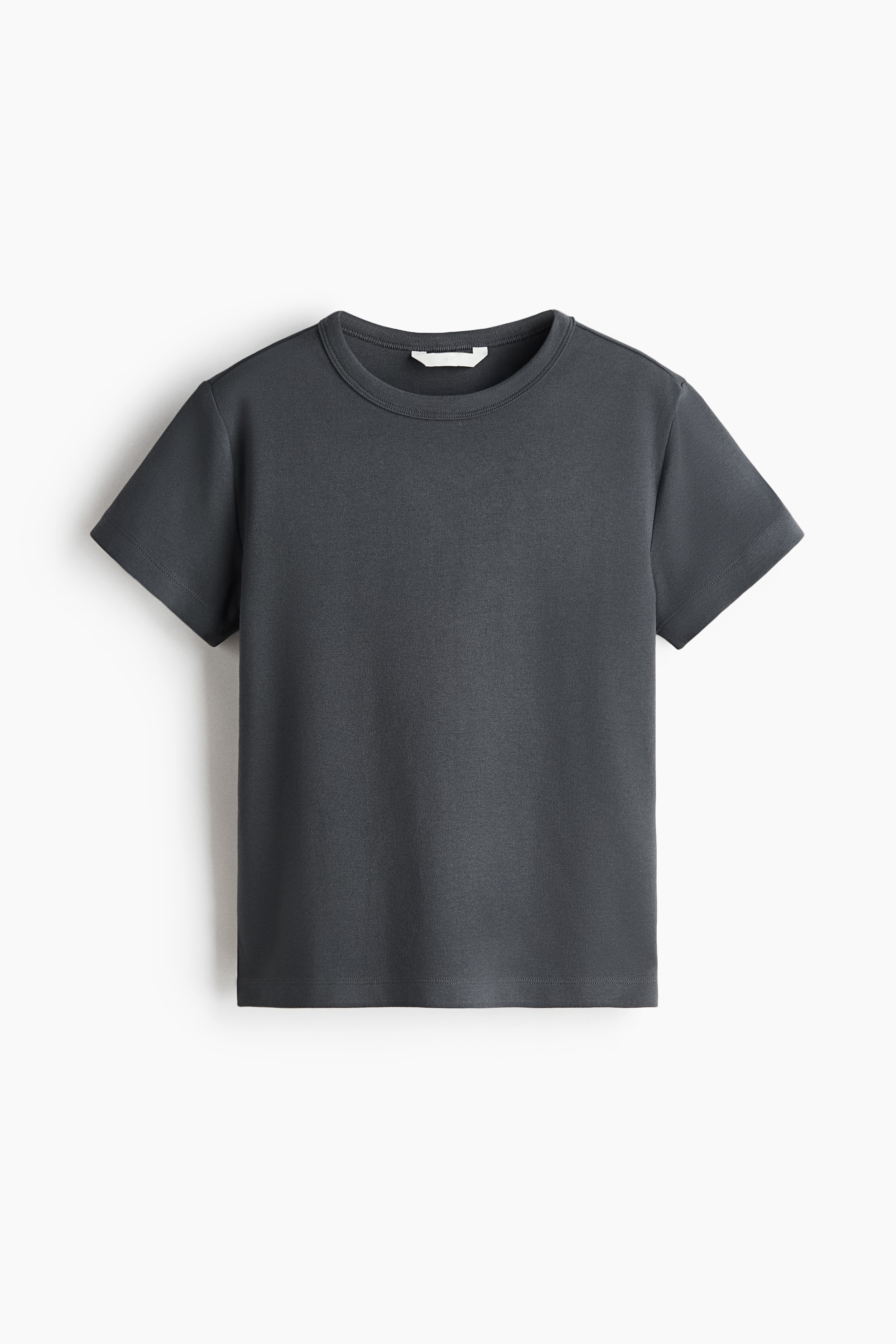 Fitted T-shirt - Dark grey/White/Dark mole/Black/Dark red/Navy blue/Striped/Light beige/Black/White striped
