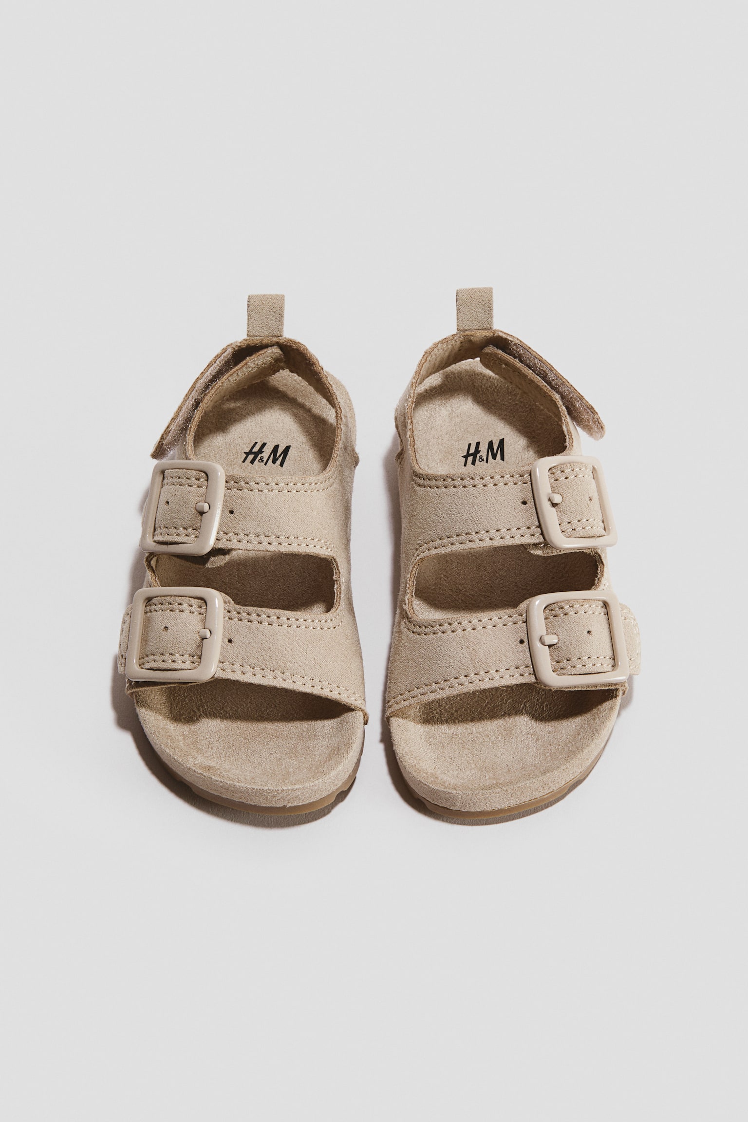 Sandals - Beige/Navy blue