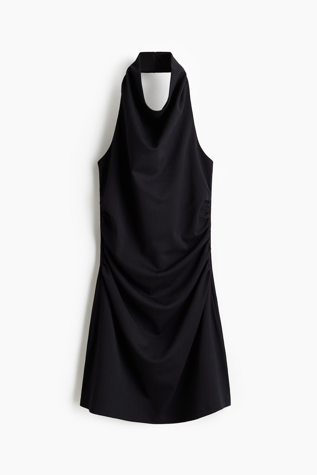 Draped Halterneck Dress